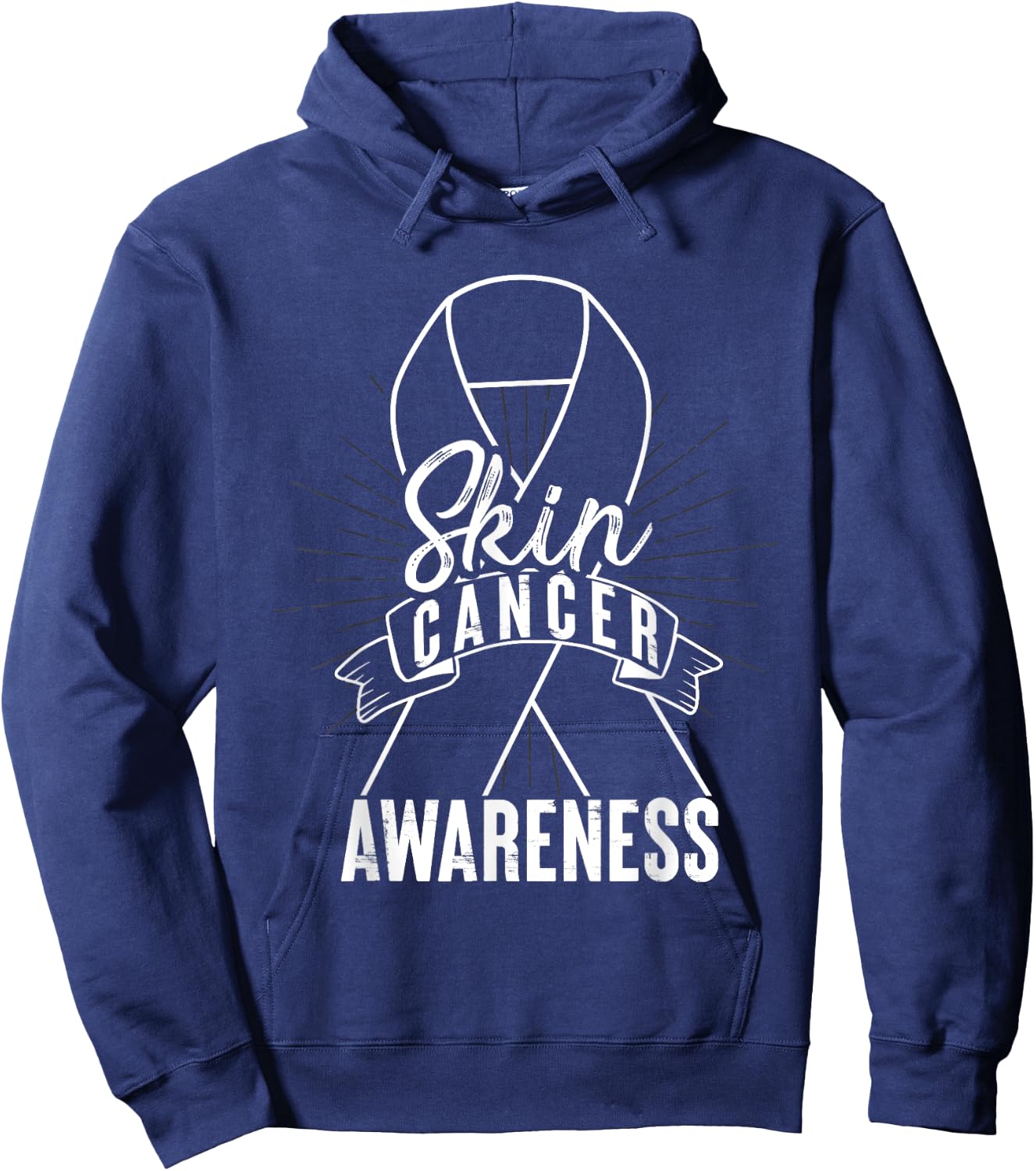 Skin Cancer Awareness Hoodie - Hoodie | Navy
