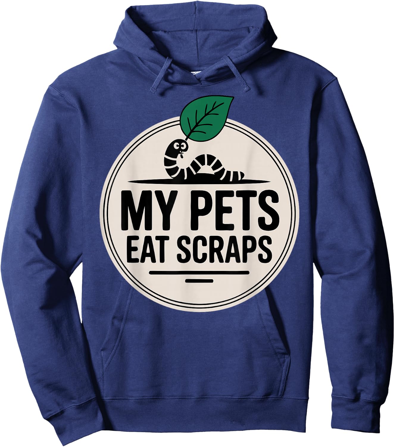 Funny Worm Composter Vermicomposting Earthworms Hoodie - Hoodie | Navy
