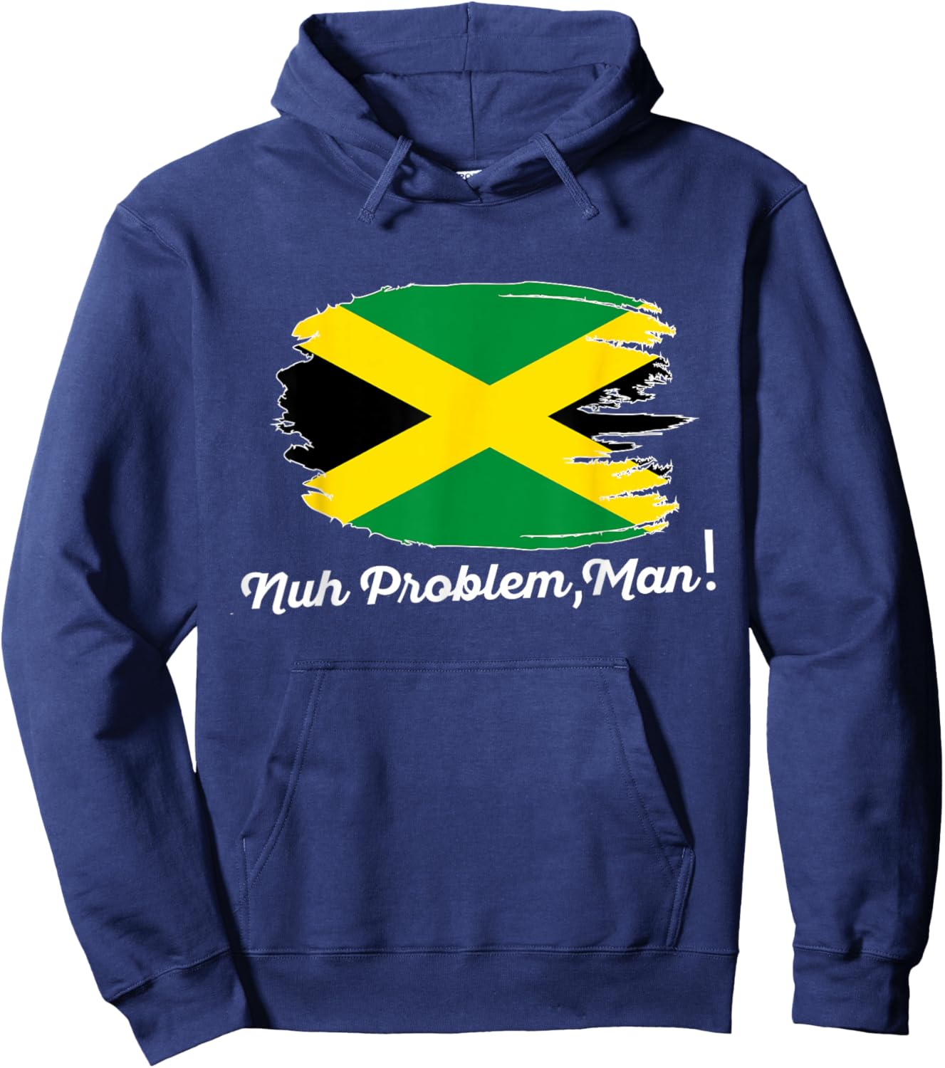 Jamaica Flag Souvenir Jamaican Vintage Men Women Boy Girls Hoodie - Hoodie | Navy