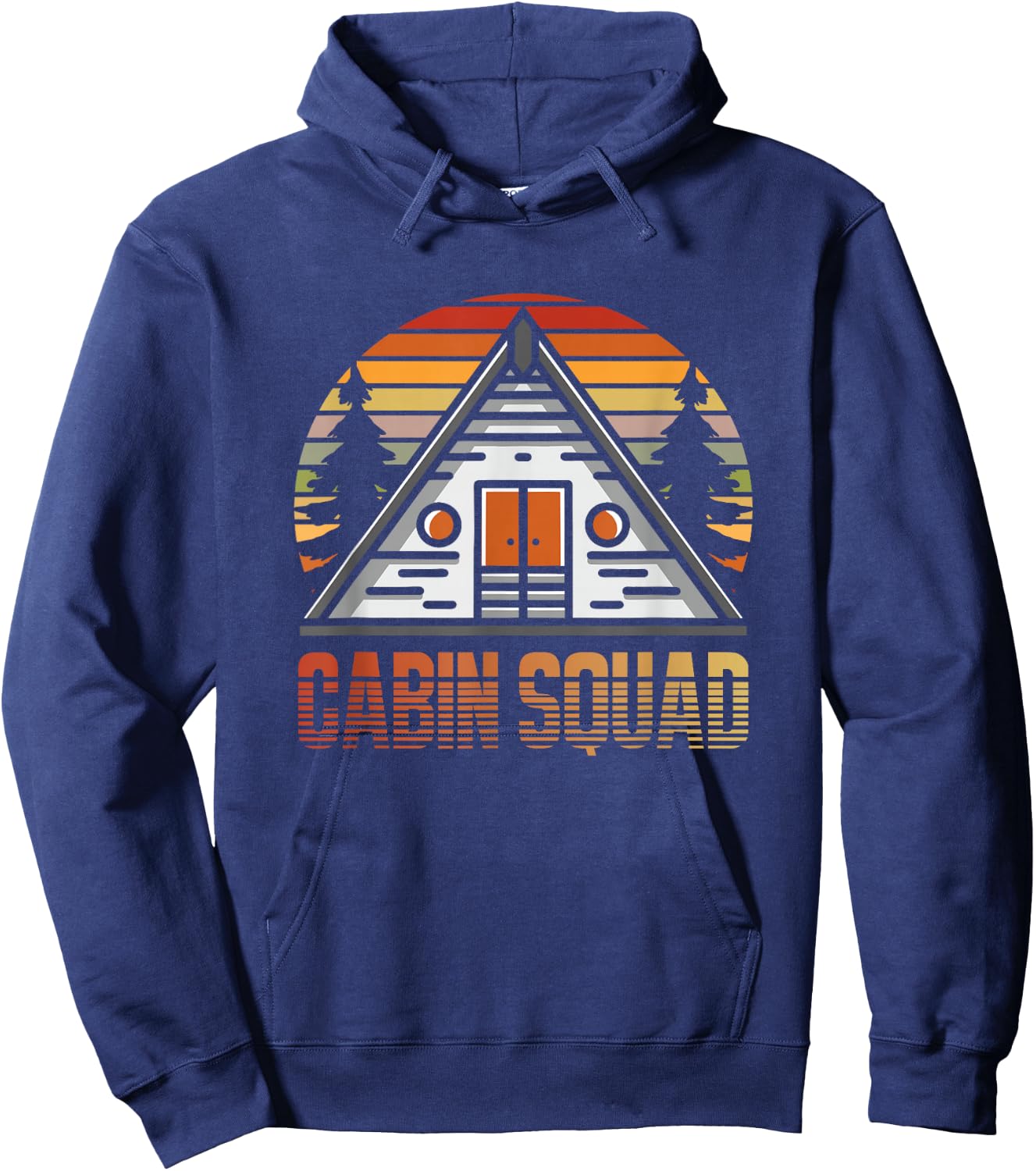 Cabin Lover | Getaway | Cabin Trip | Cabin Squad Hoodie - Hoodie | Navy