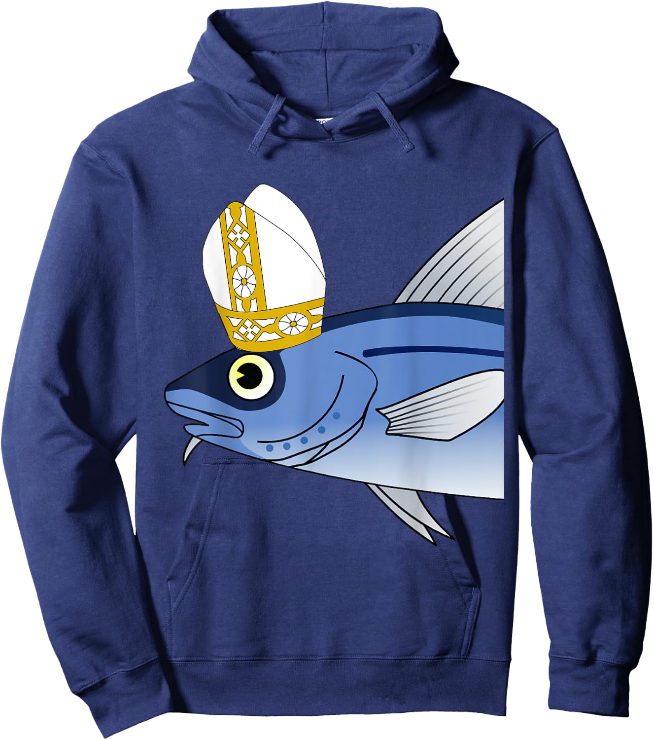 Funny Fishing Shirt | Holy Mackerel Hoodie - Hoodie | Navy