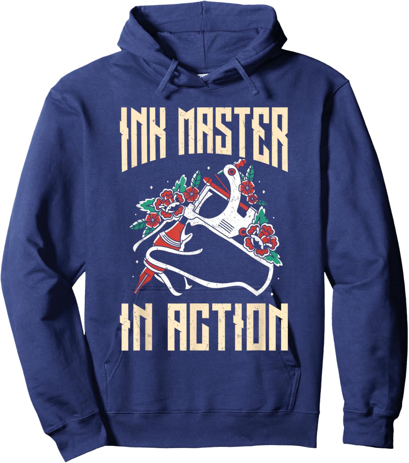 Funny Tattoo Artists Ink Master Apparel Tattoo Pen Machine Hoodie - Hoodie | Navy