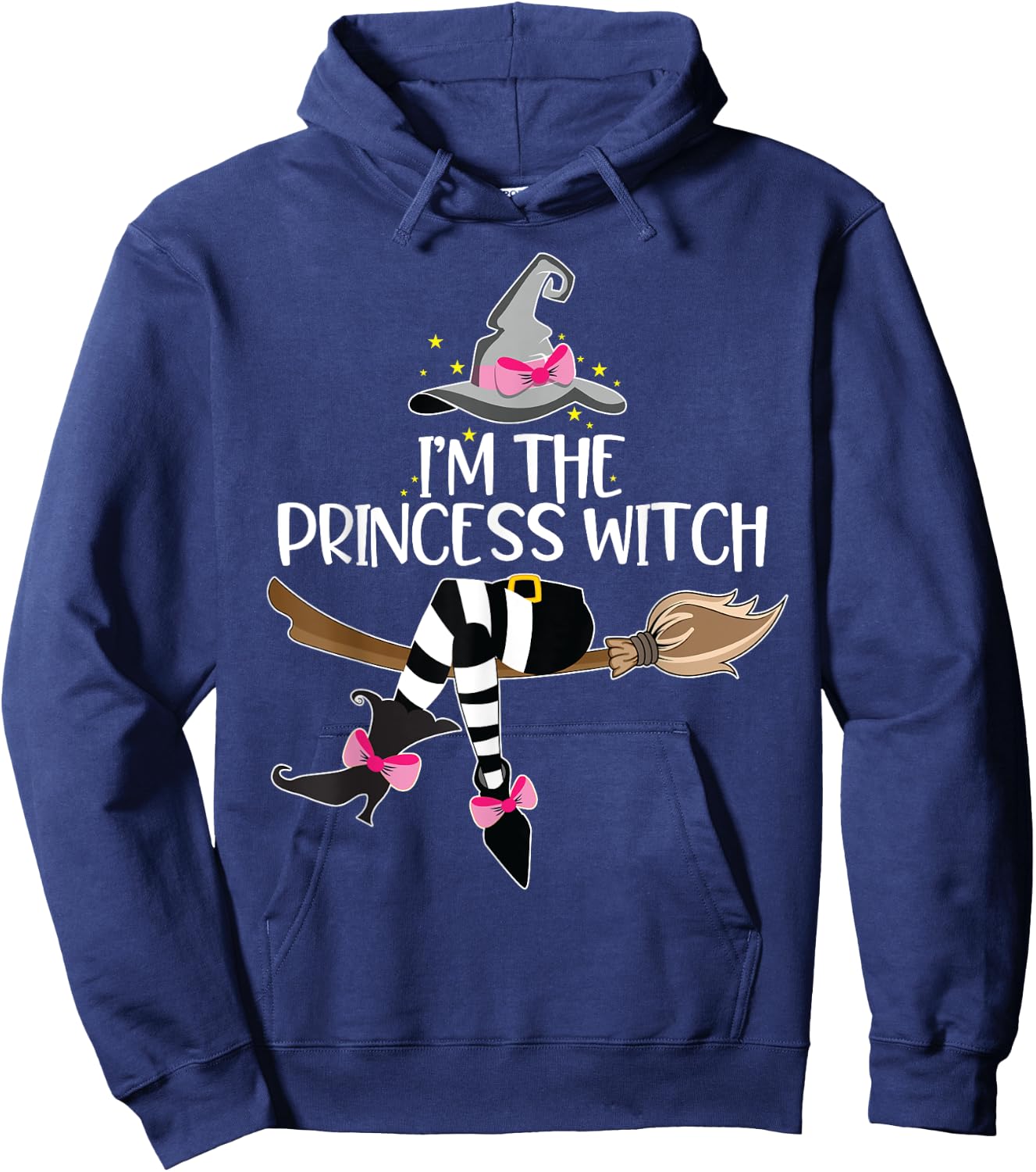 Im the Princess Witch Halloween Matching Group Costume Hoodie - Hoodie | Navy
