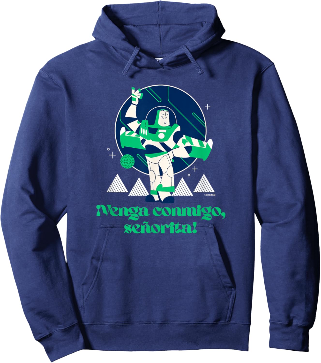 Disney and Pixar’s Toy Story Buzz Lightyear Spanish Mode Hoodie - Hoodie | Navy