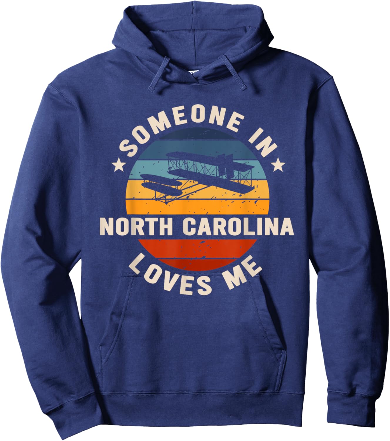 Someone In North Carolina Loves Me Hoodie - Hoodie | Navy