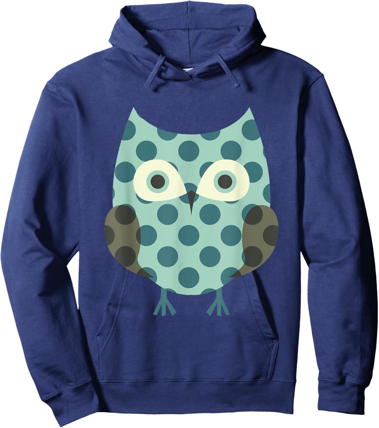 Dot Day Dotted Owl Colorful Make Mark Men Women Kids Teacher Hoodie - Hoodie | Navy