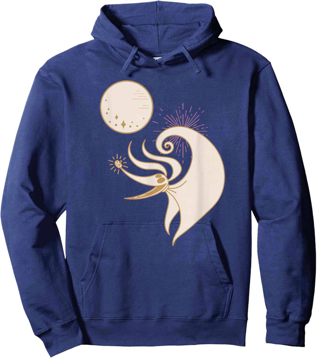 Disney The Nightmare Before Christmas Zero and The Full Moon Hoodie - Hoodie | Navy