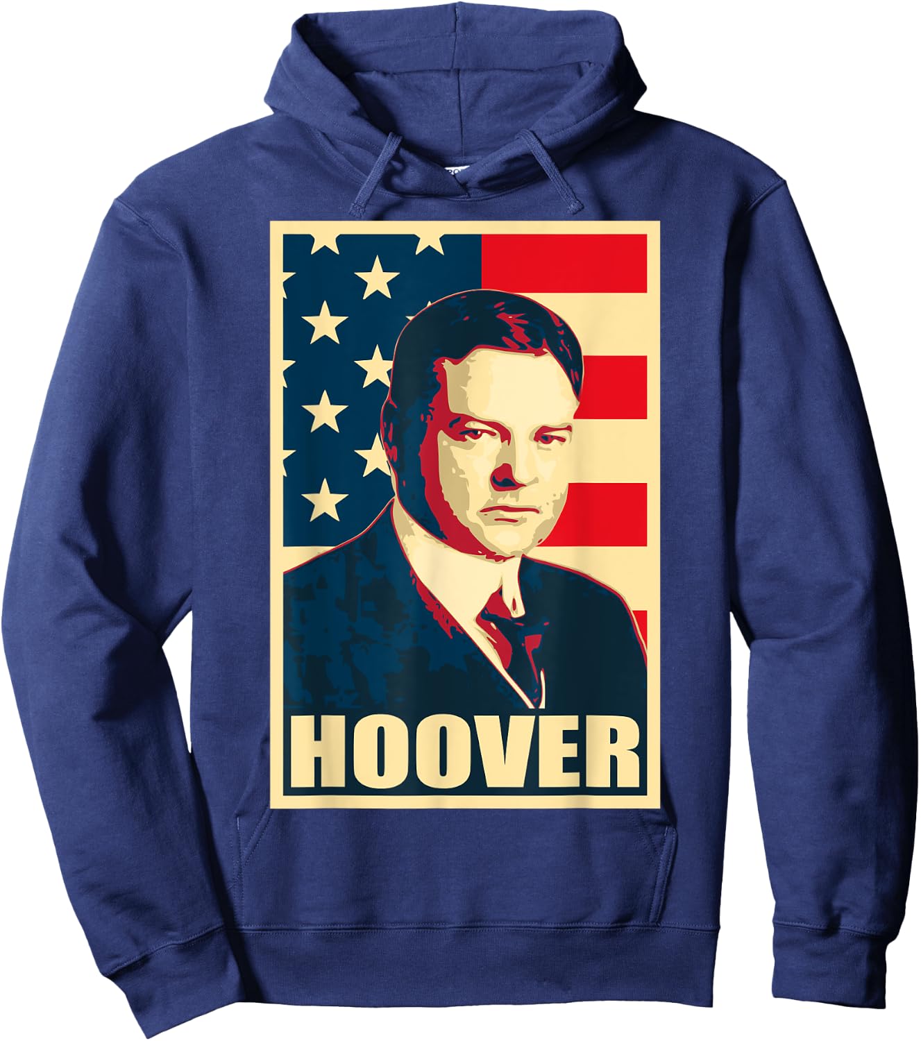 President Herbert Hoover. American conservative Hoodie - Hoodie | Navy