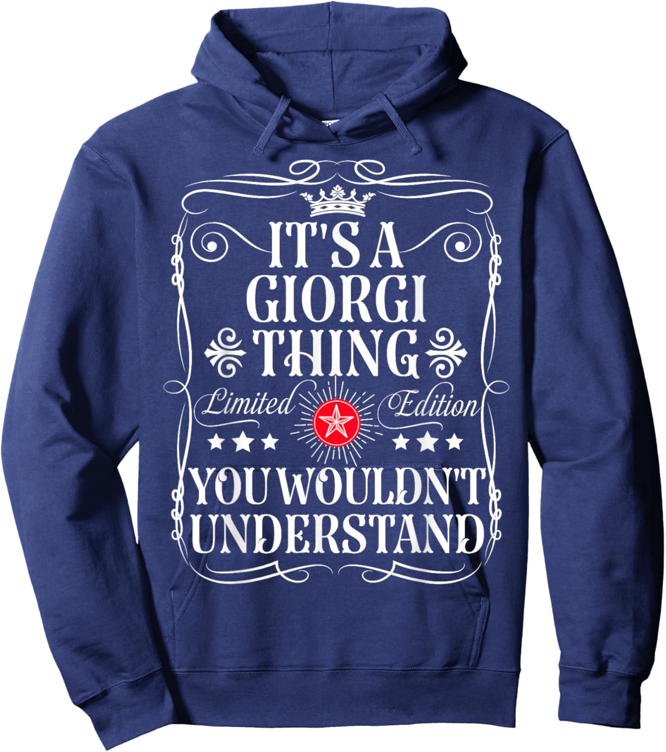 Giorgi Name Its A Giorgi Thing You Wouldn't Understand Hoodie - Hoodie | Navy