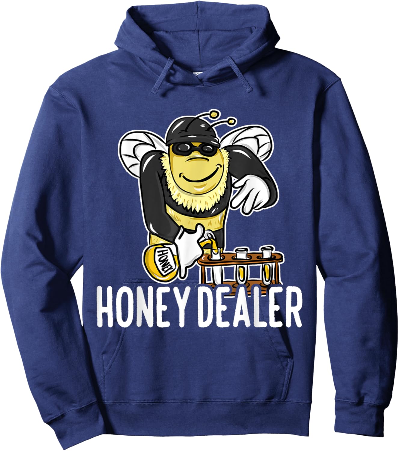 Honey Dealer For Beekeepers Bee Funny Hoodie - Hoodie | Navy