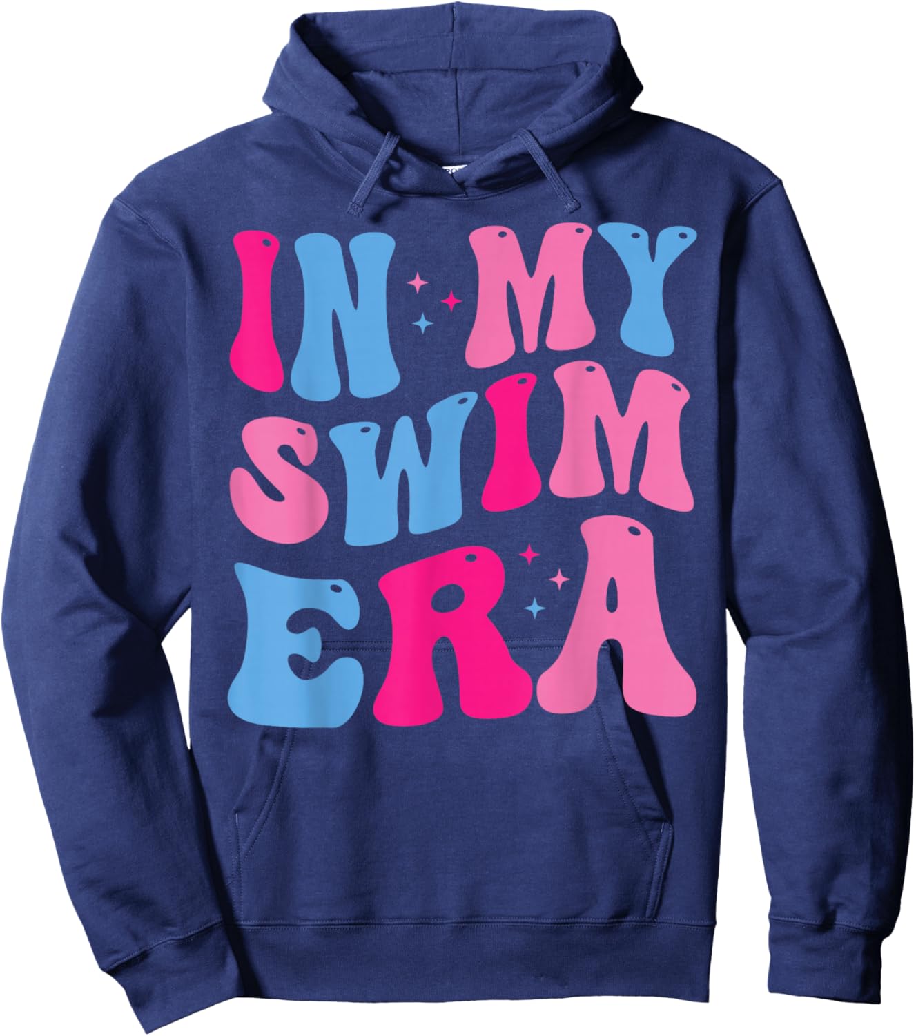 Retro In My Swim Era Swimming Swimmers Women Men Kids Hoodie - Hoodie | Navy
