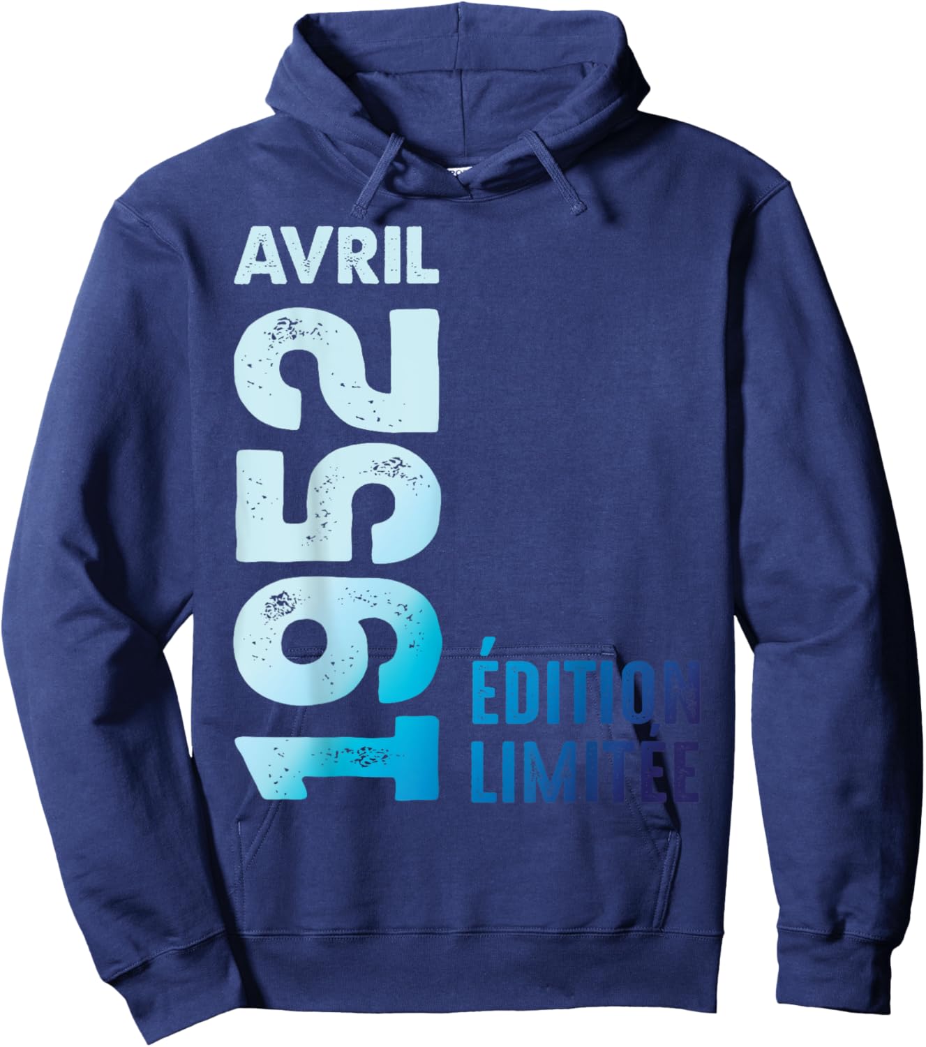 Édition Limitée Avril 1952 Cadeau D'anniversaire 1952 Hoodie - Hoodie | Navy