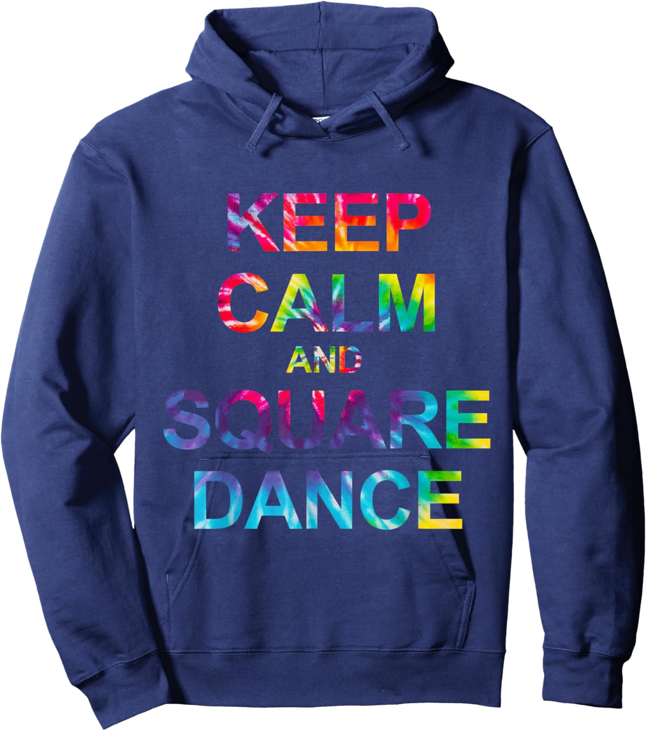 Keep Calm and Square Dance Hoodie - Hoodie | Navy