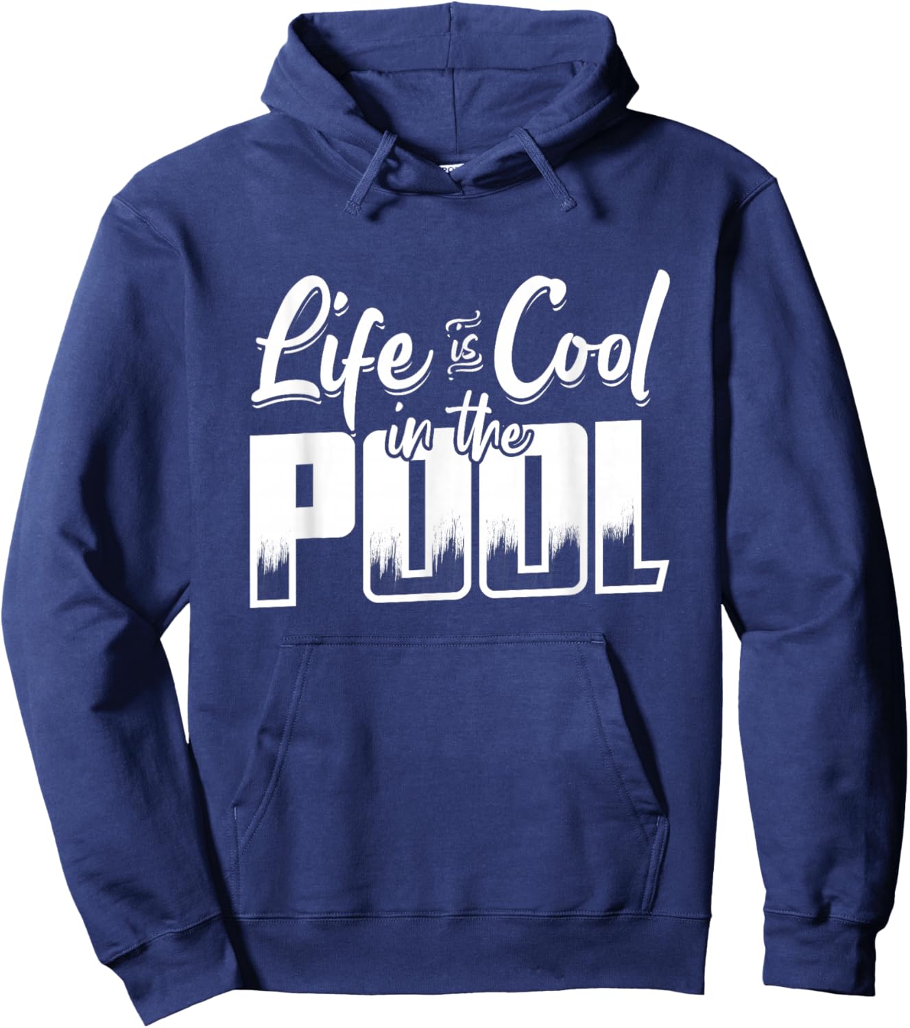 Lifeguard Bath Master Saying Swimming Teacher Hoodie - Hoodie | Navy