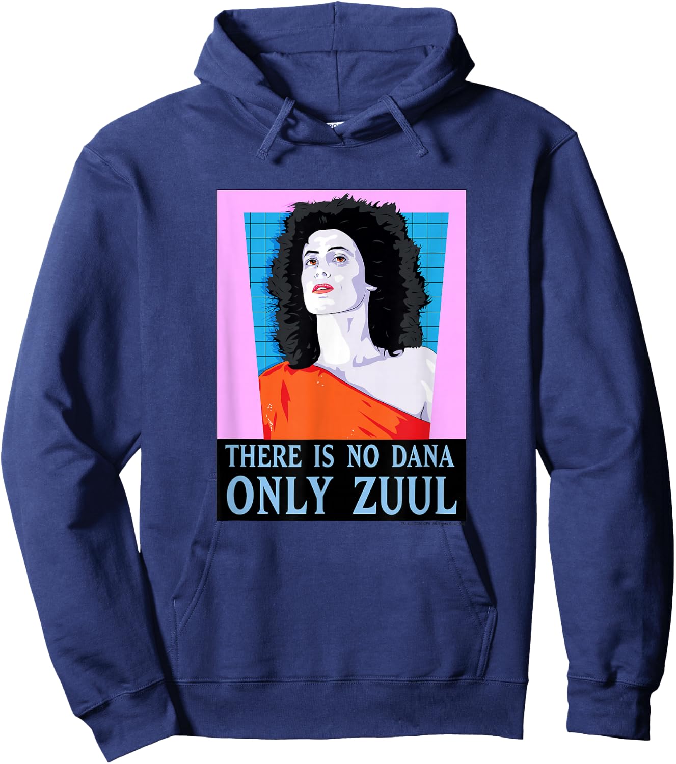 Ghostbusters There is no Dana only Zuul Hoodie - Hoodie | Navy