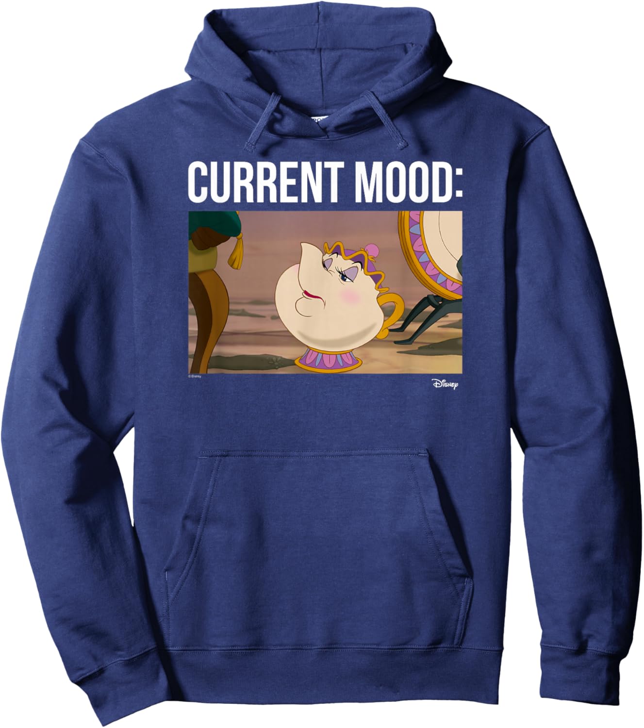 Disney Princess - Mrs. Potts Current Mood Hoodie - Hoodie | Navy