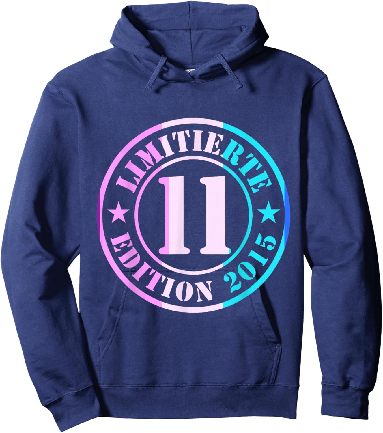 11. Geburtstag Junge Mädchen Limited Edition 2012 Jahre Hoodie - Hoodie | Navy