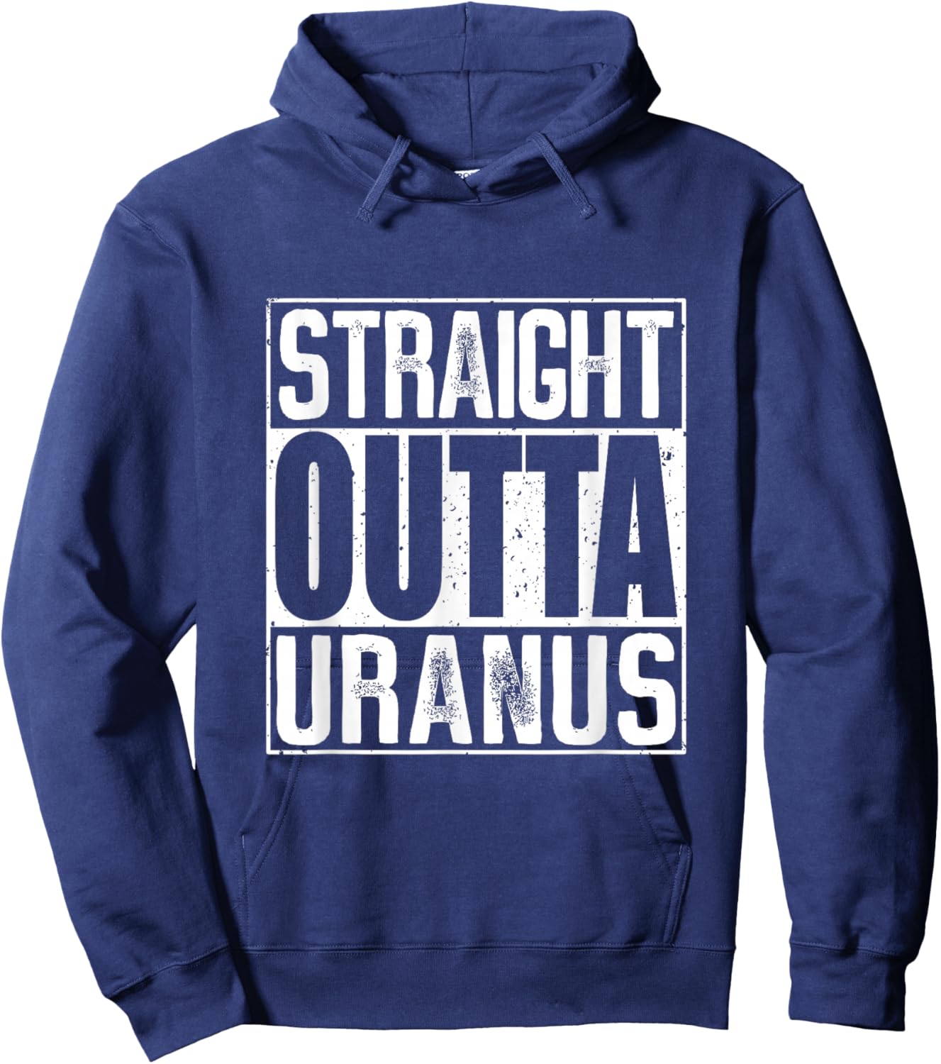 Straight Outta Uranus Hoodie - Hoodie | Navy