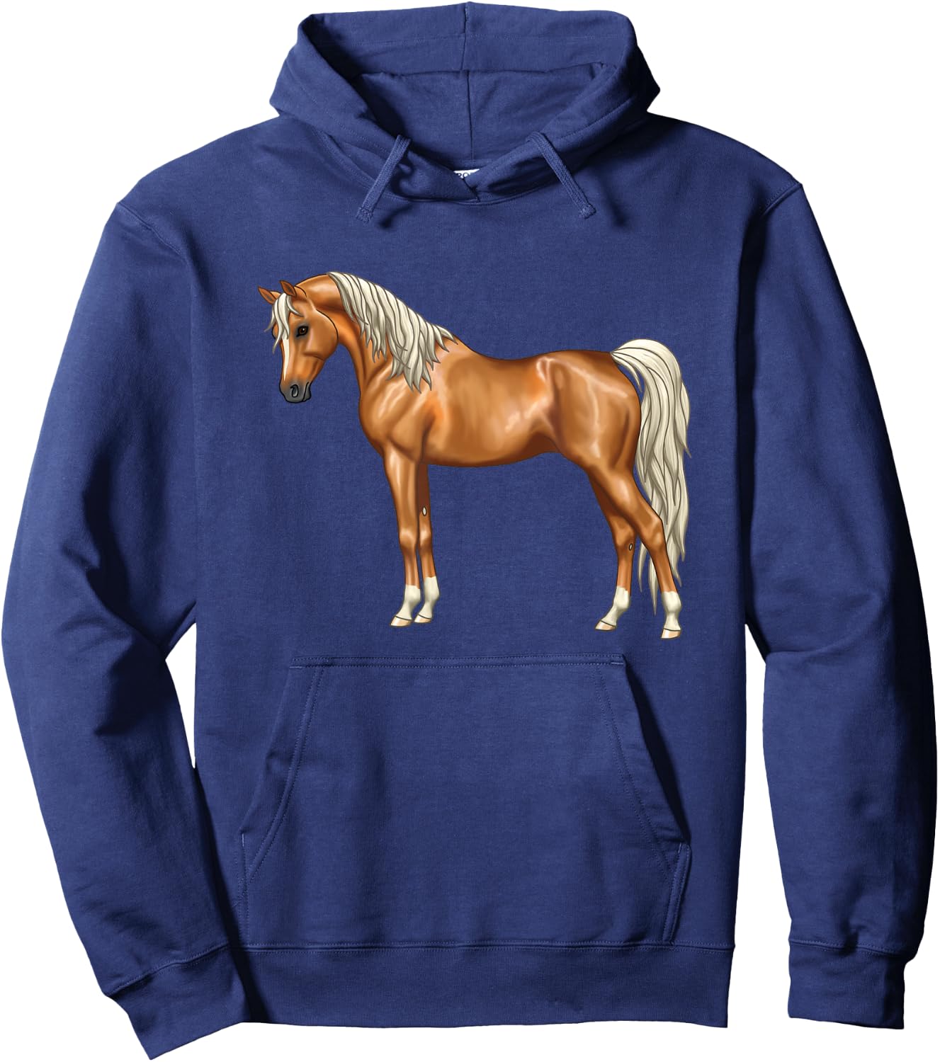 Palomino Chestnut Flaxen Egyptian Arabian Horse Lover Gift Hoodie - Hoodie | Navy