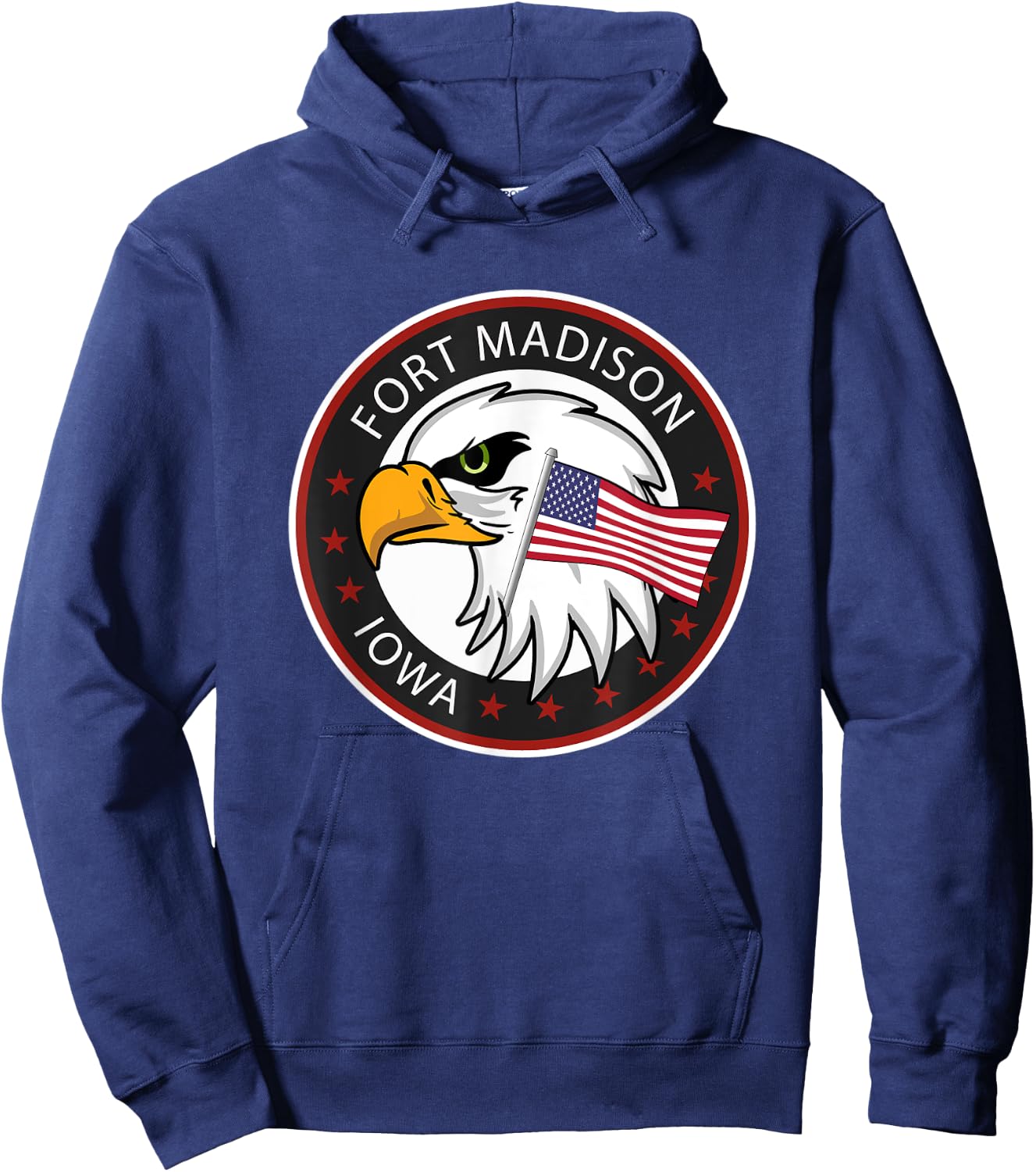 Fort Madison Iowa IA Hoodie - Hoodie | Navy
