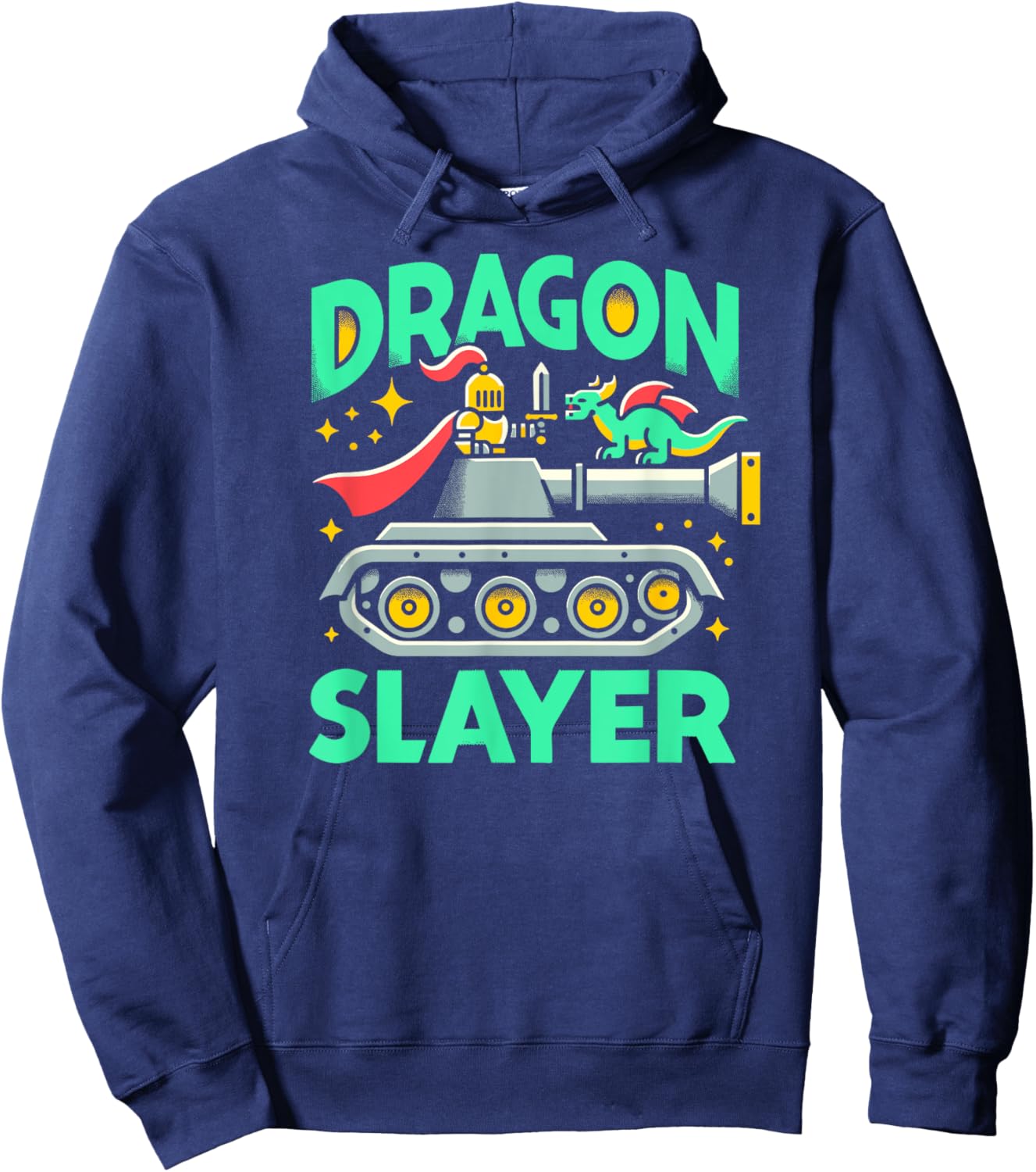 Dragon Slayer Knight Ren Faire LARP, Renaissance Festival Hoodie - Hoodie | Navy