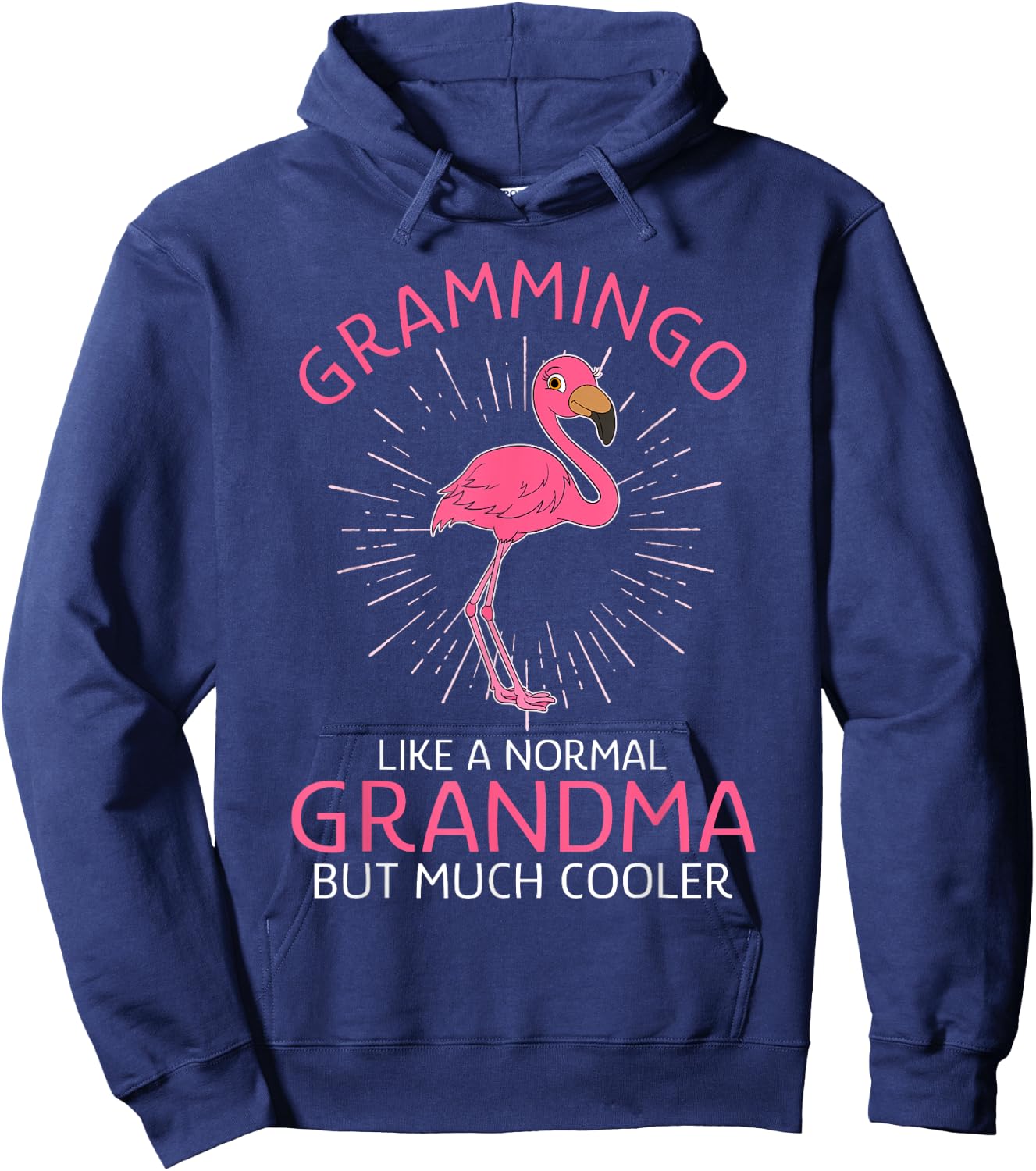 Grammingo Like A Normal Grandma but much cooler Grammingo Hoodie - Hoodie | Navy