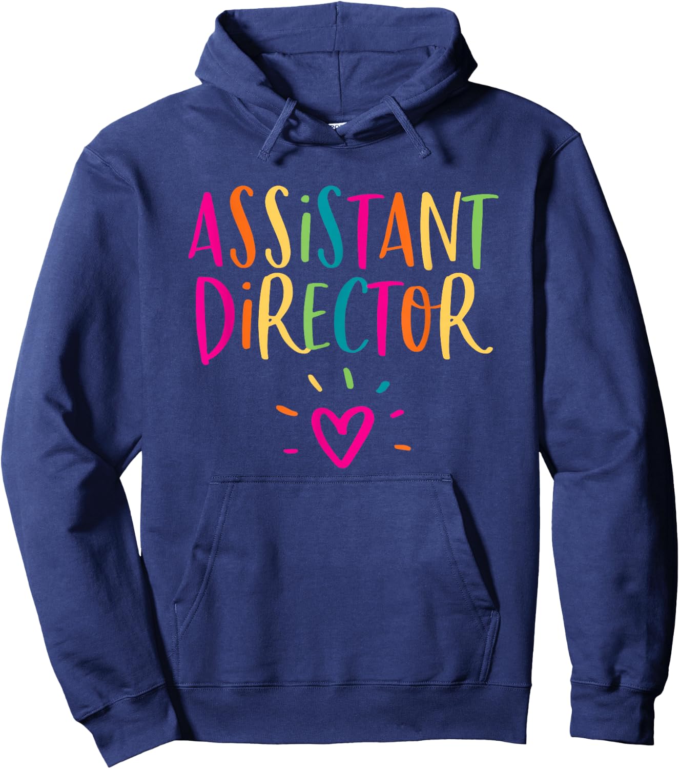 Assistant Director Gift Appreciation Theater Nursing HR Hoodie - Hoodie | Navy