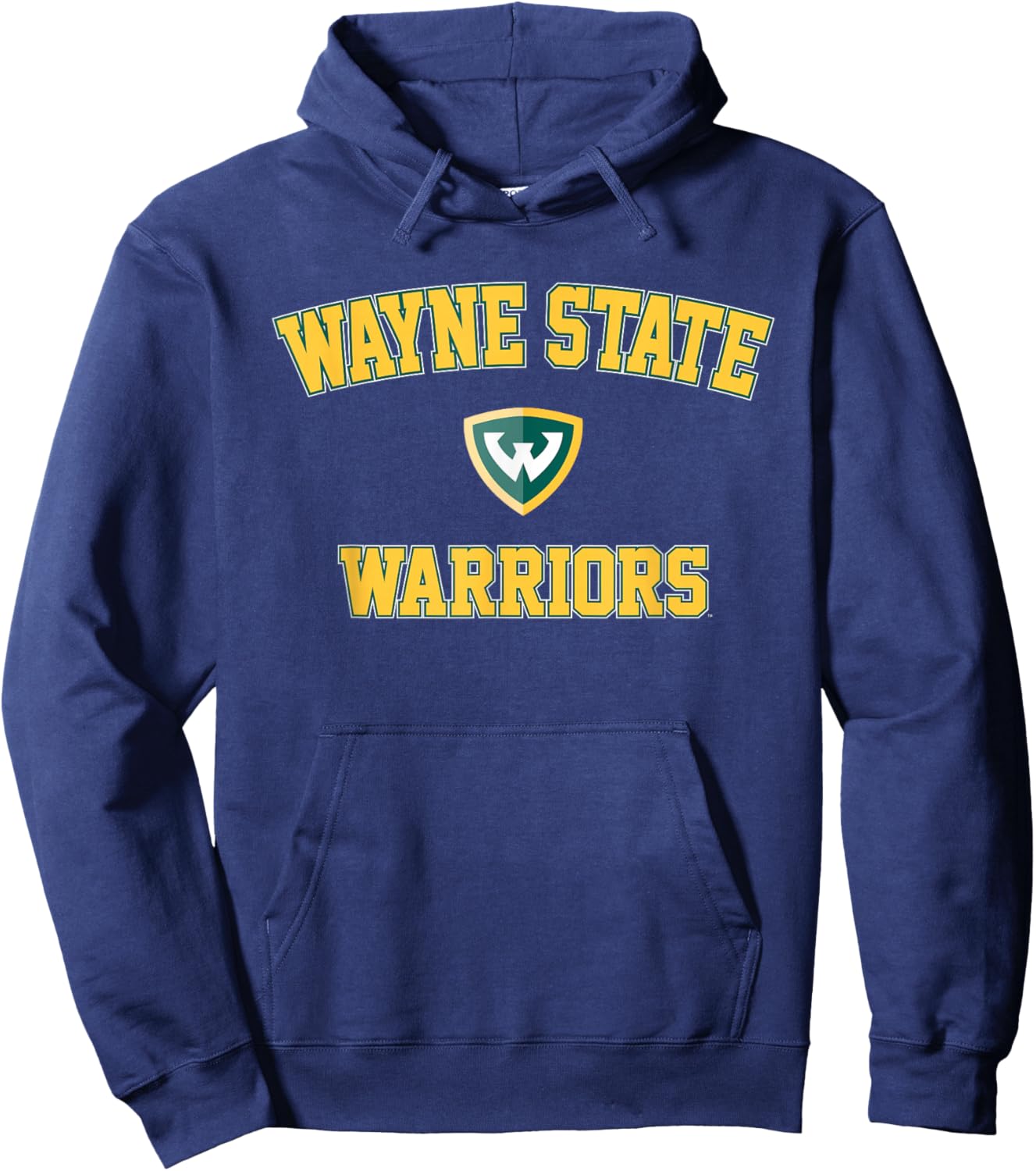 Wayne State University Warriors Campus Classic Hoodie - Hoodie | Navy