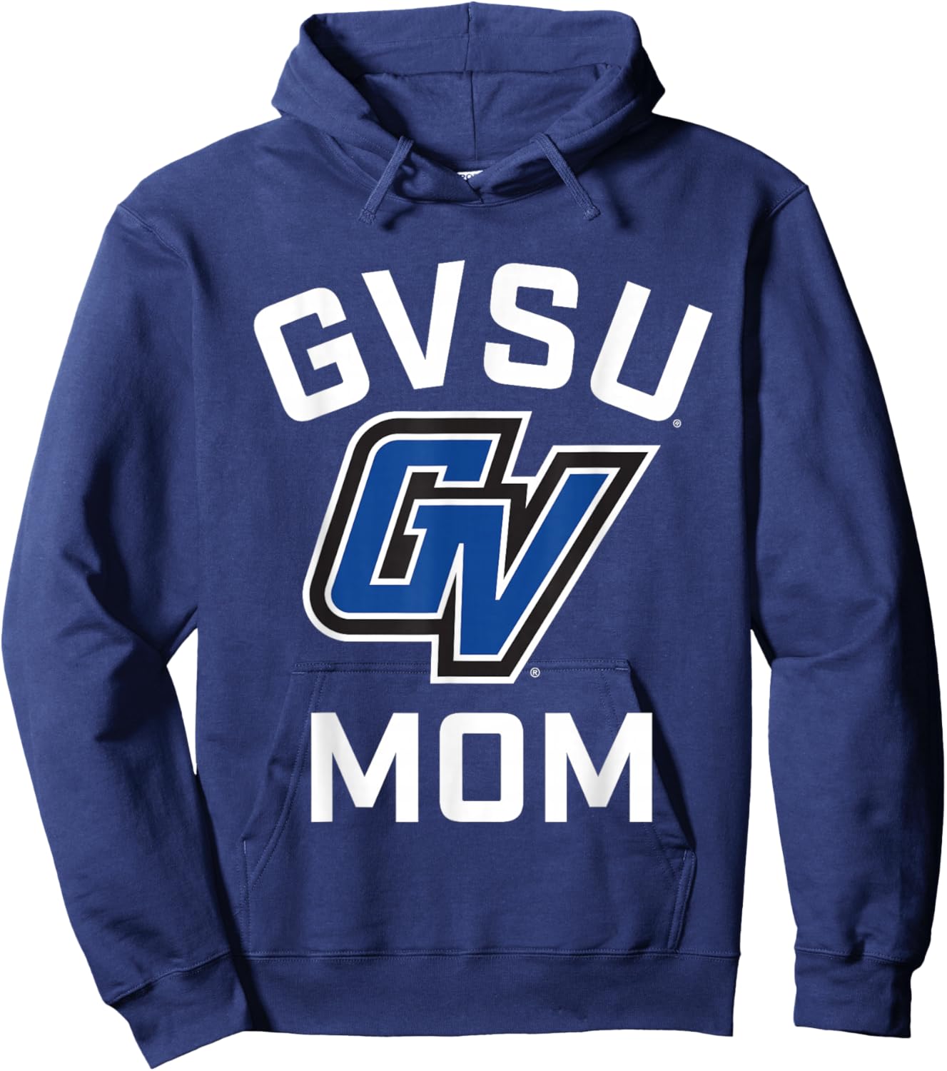 Grand Valley State University GVSU Lakers Arched Mom Hoodie - Hoodie | Navy
