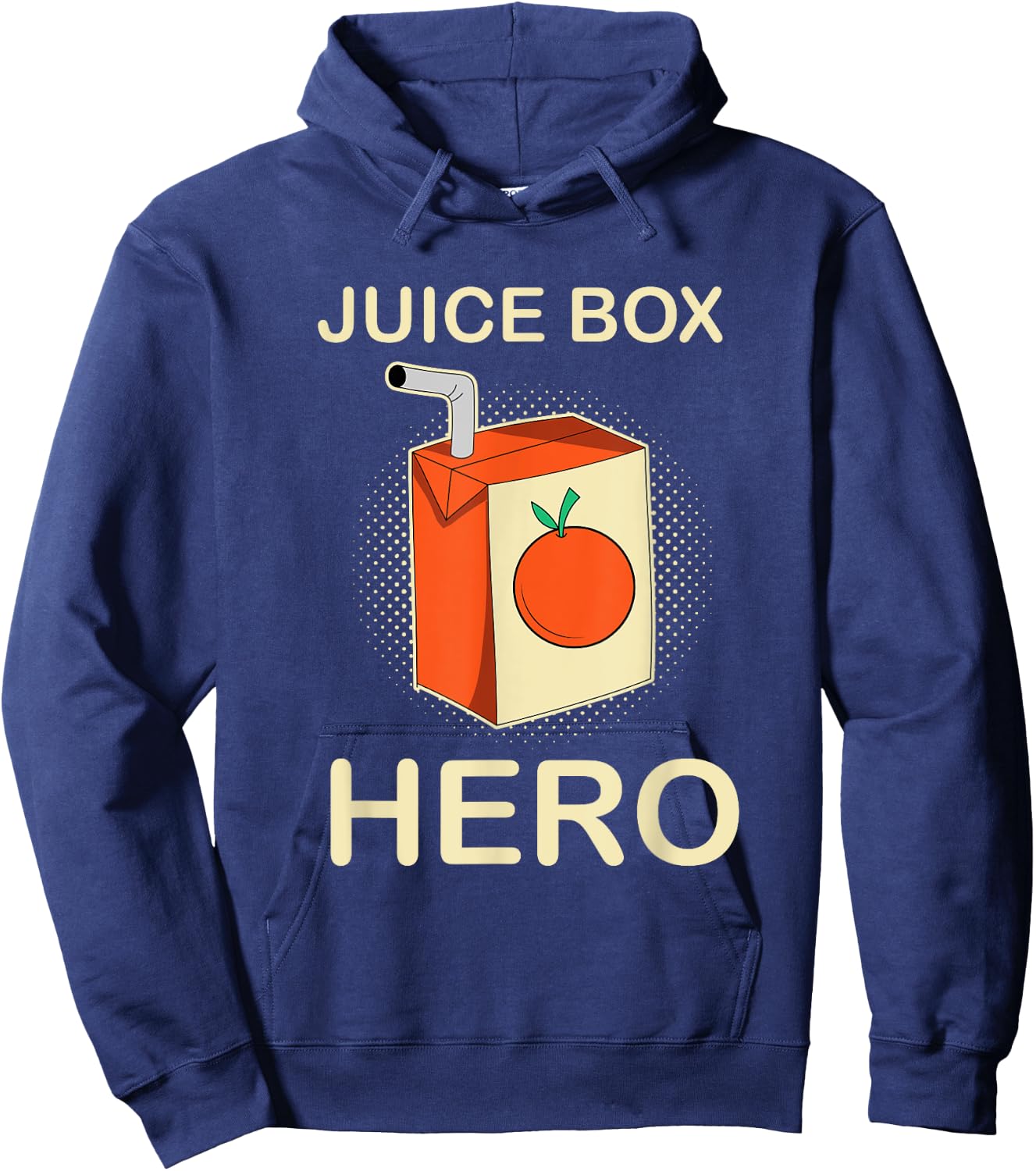 Juice Box Hero Diabetes Awareness Month Hoodie - Hoodie | Navy