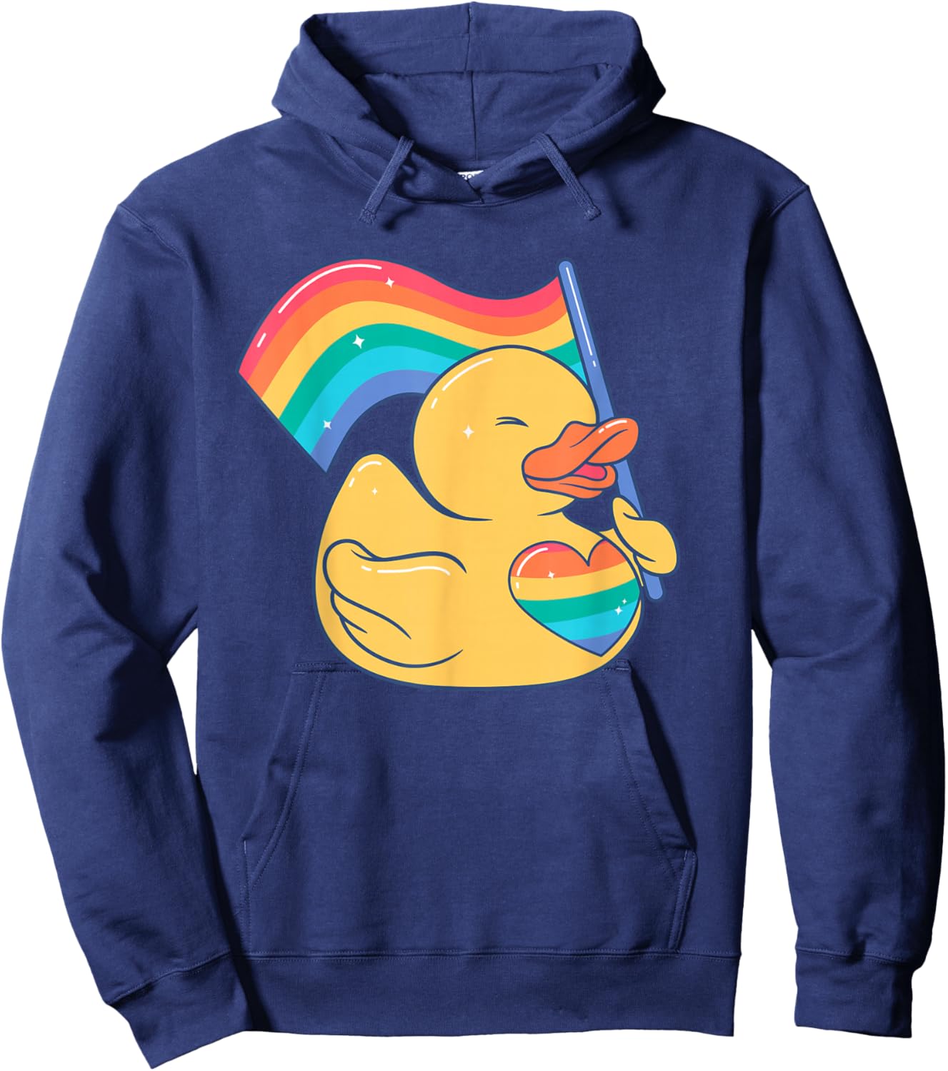 LGBT schwul lesbian gay CSD Pride Regenbogenfahne LGBTQ Hoodie - Hoodie | Navy