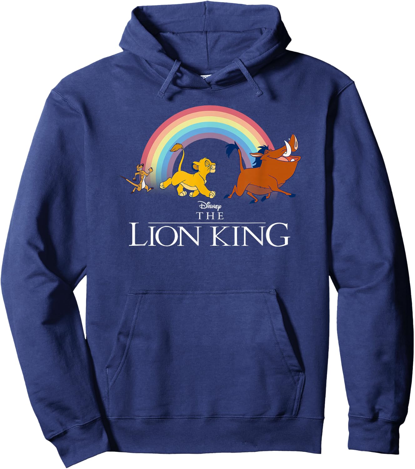 The Lion King - Hakuna Matata Simba Timon Pumbaa Hoodie - Hoodie | Navy