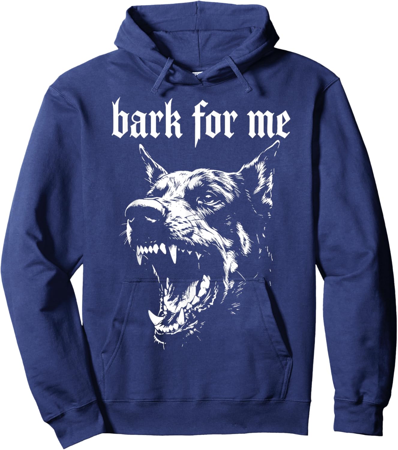 Bark for Me Hoodie - Hoodie | Navy