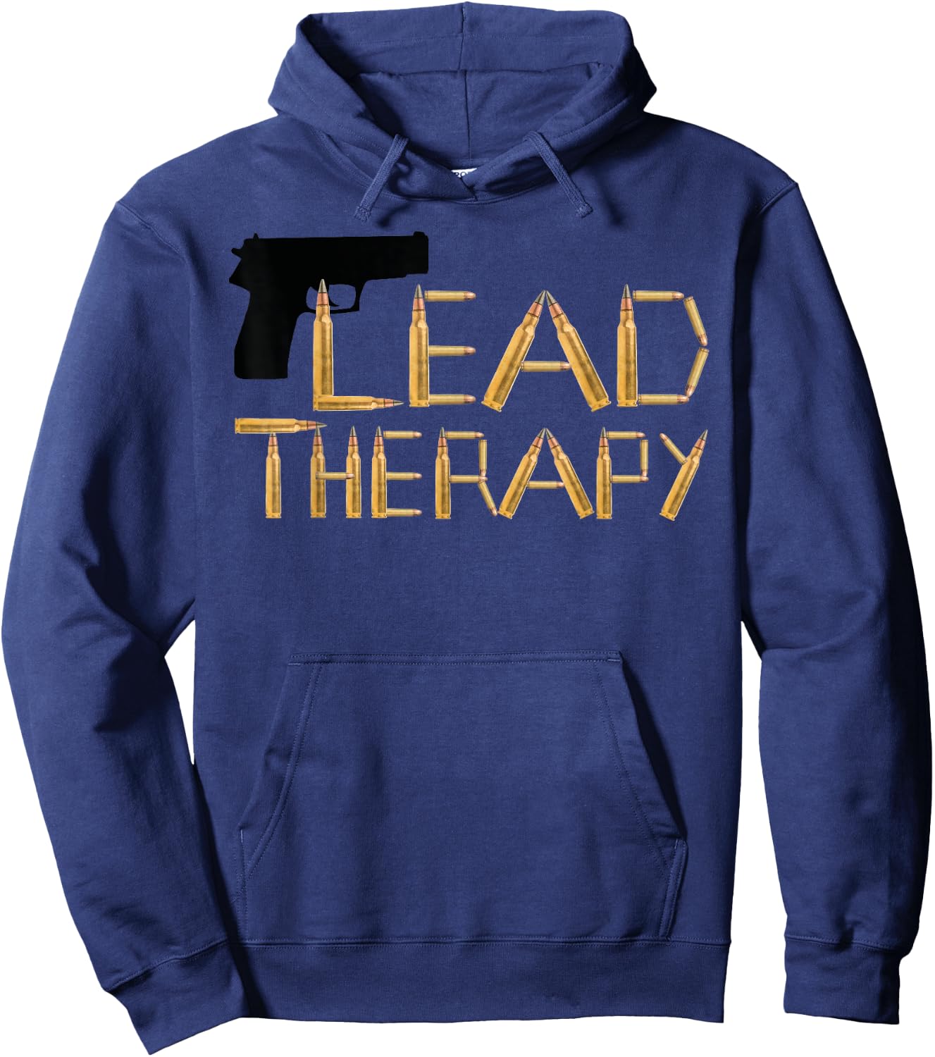 Fearless Patriot Apparel Adult Men's Grey Graphic , Classic Fit, Short Sleeve, 3X-Large Hoodie - Hoodie | Navy