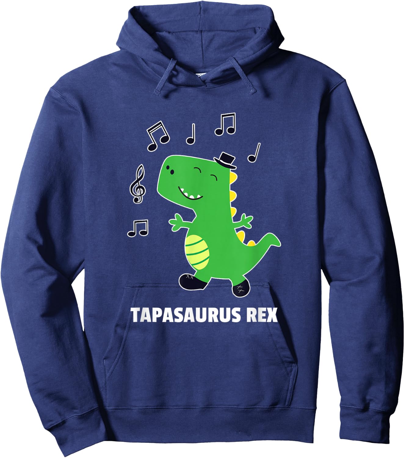 Tap Dance -Tapasaurus Rex-Dinosaur Recital Gift Hoodie - Hoodie | Navy
