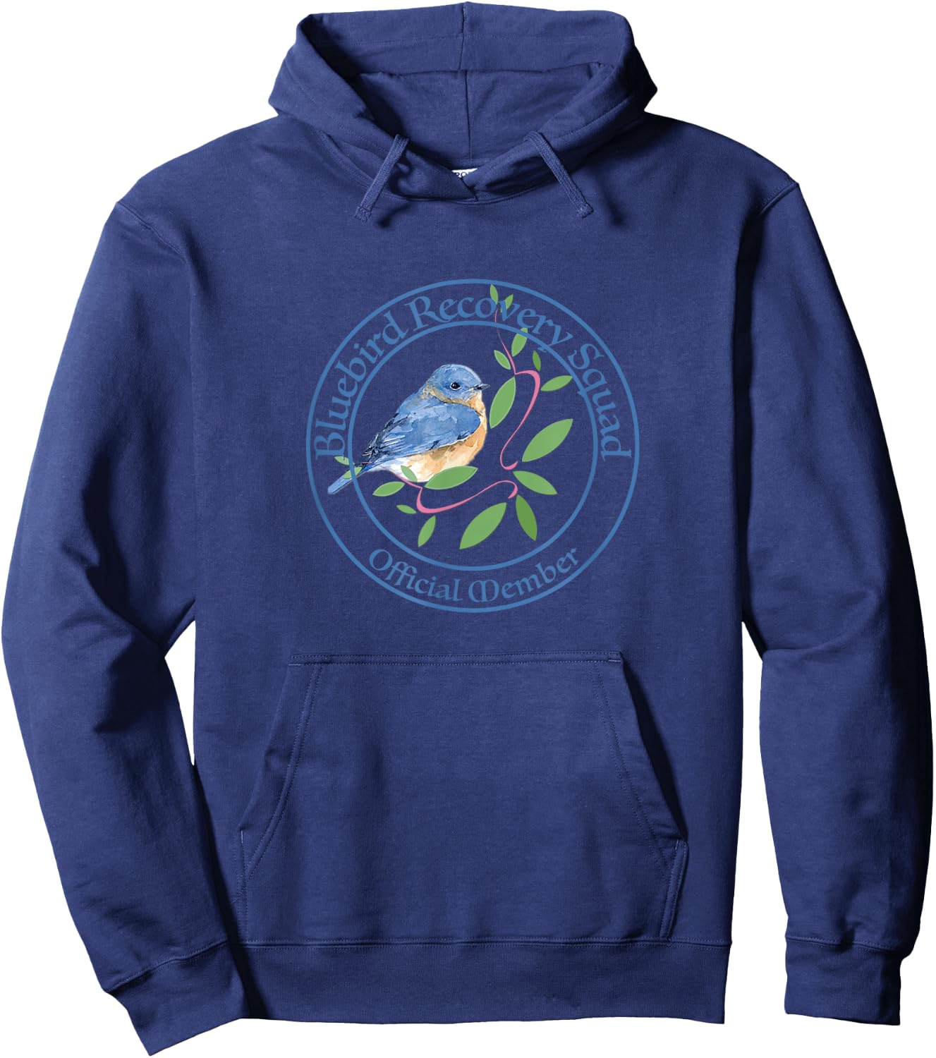 Bluebird Recovery, Eastern Bluebirds, Bluebird Volunteers Hoodie - Hoodie | Navy