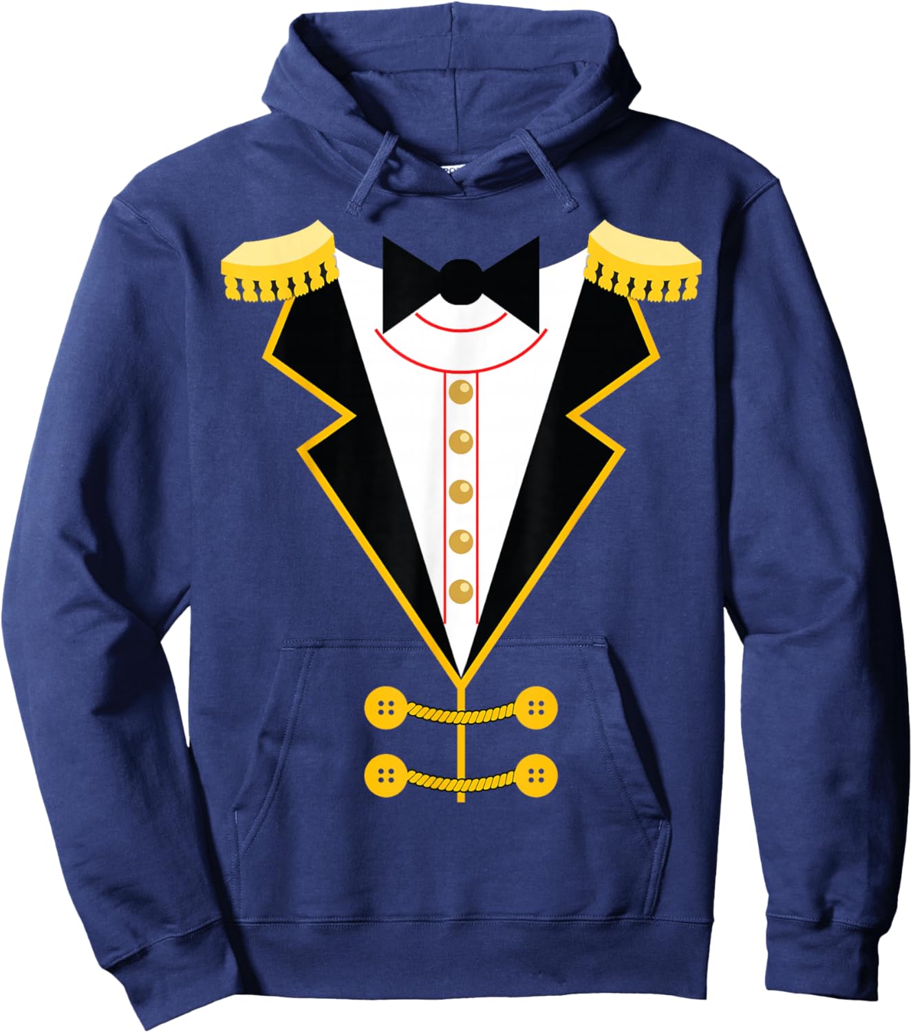 Circus Ringmaster Costume Carnival Theme Halloween Party Hoodie - Hoodie | Navy