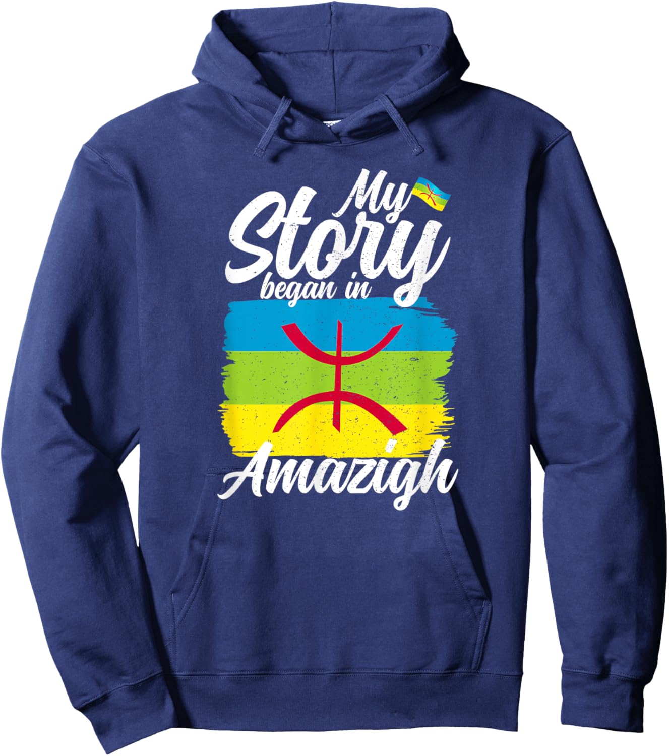 Amazigh Hoodie - Hoodie | Navy