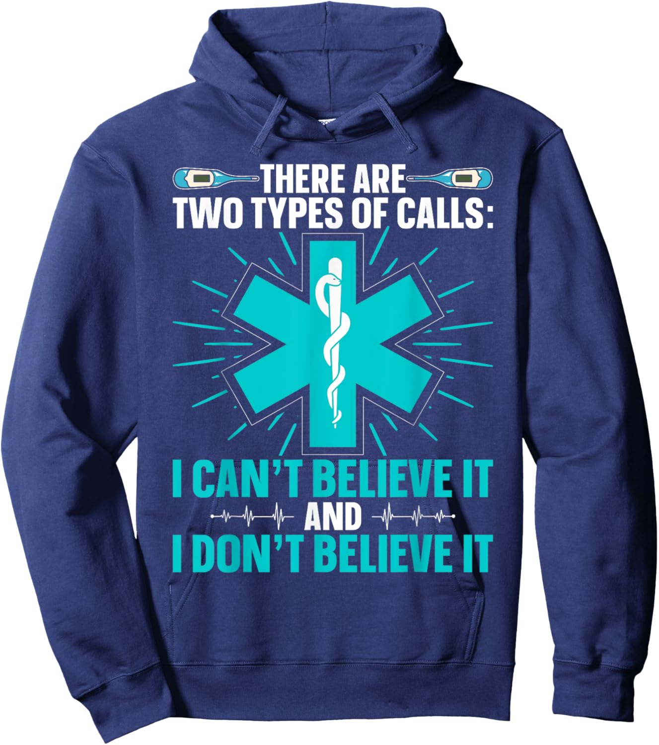 EMT Paramedic - EMS emergency medical technician Paramedic Hoodie - Hoodie | Navy