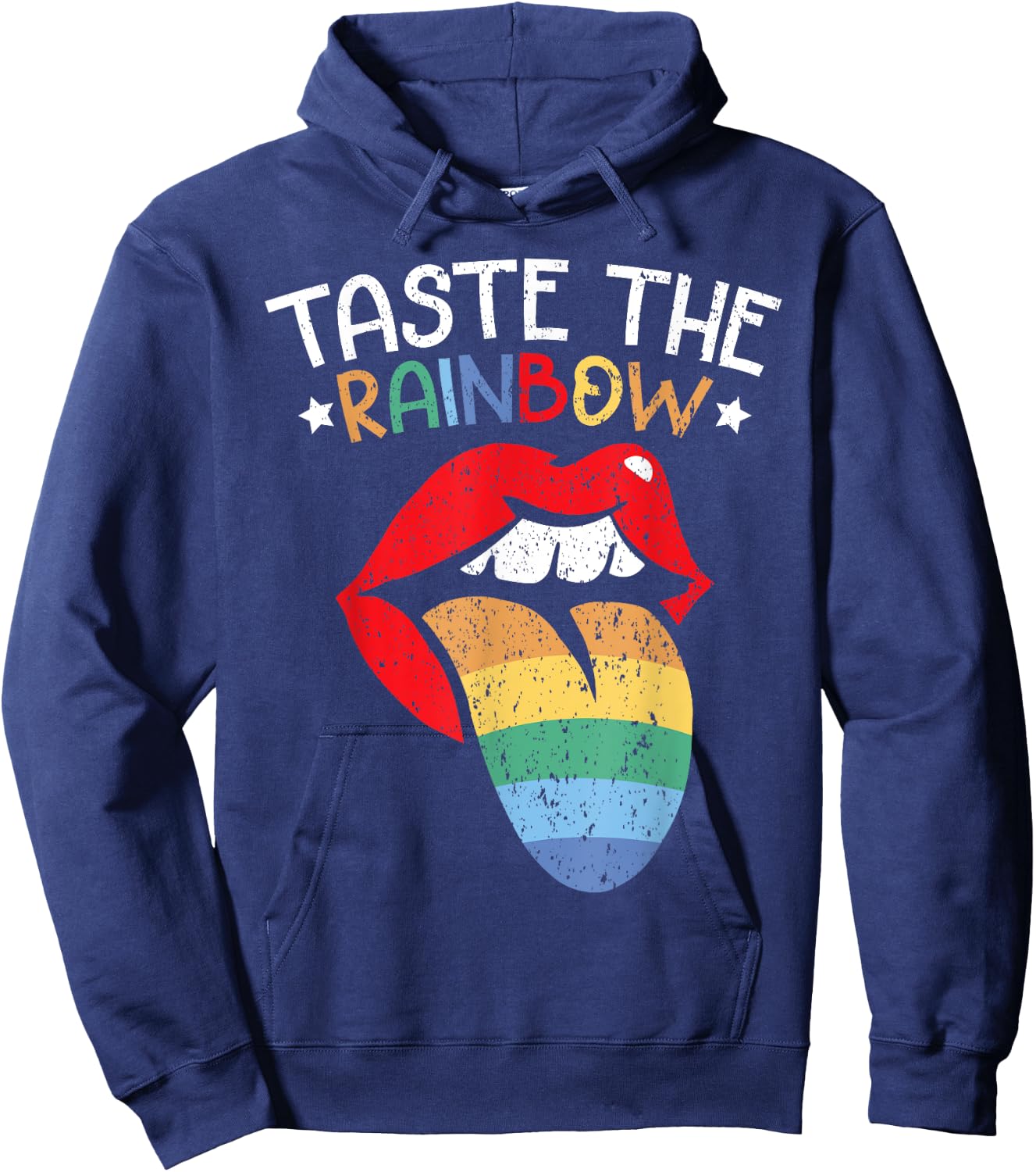 Taste The Rainbow Lover Rainbow Whisperer Hoodie - Hoodie | Navy