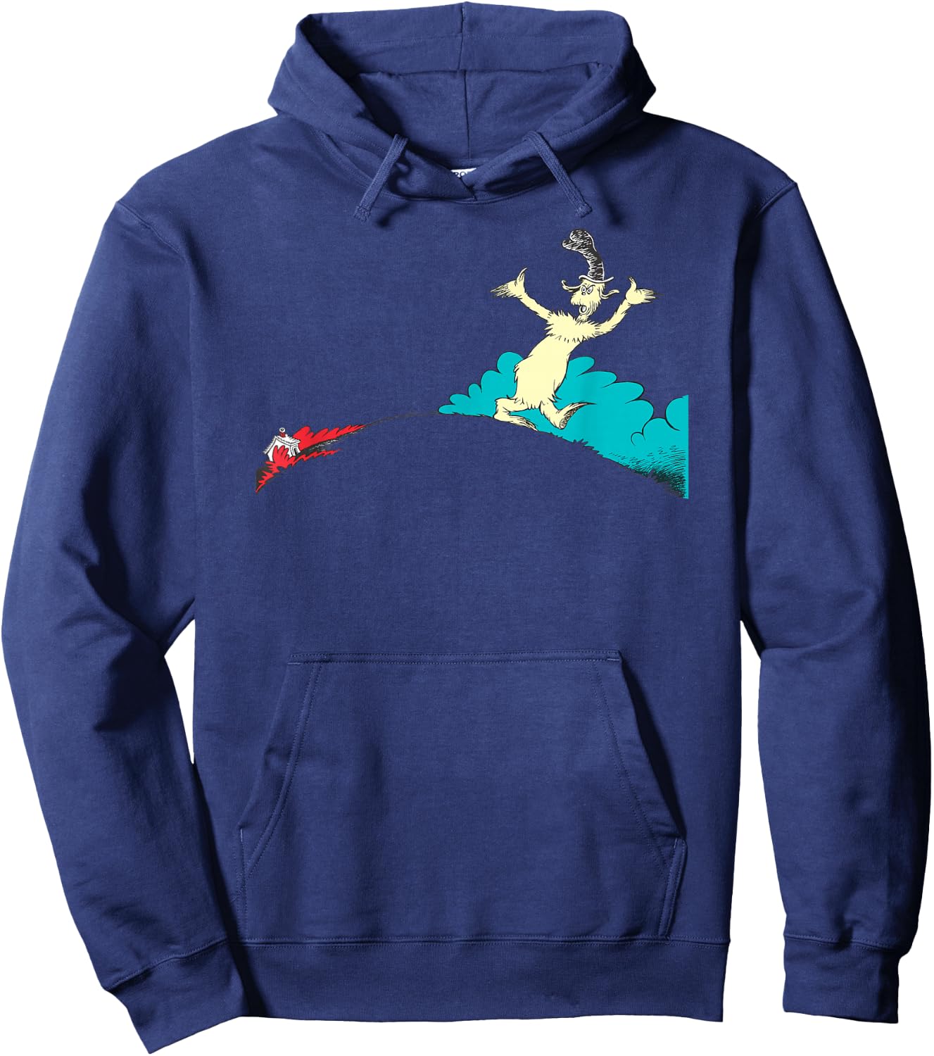 Dr. Seuss Green Eggs and Ham I Do Not Like Them In A House Hoodie - Hoodie | Navy