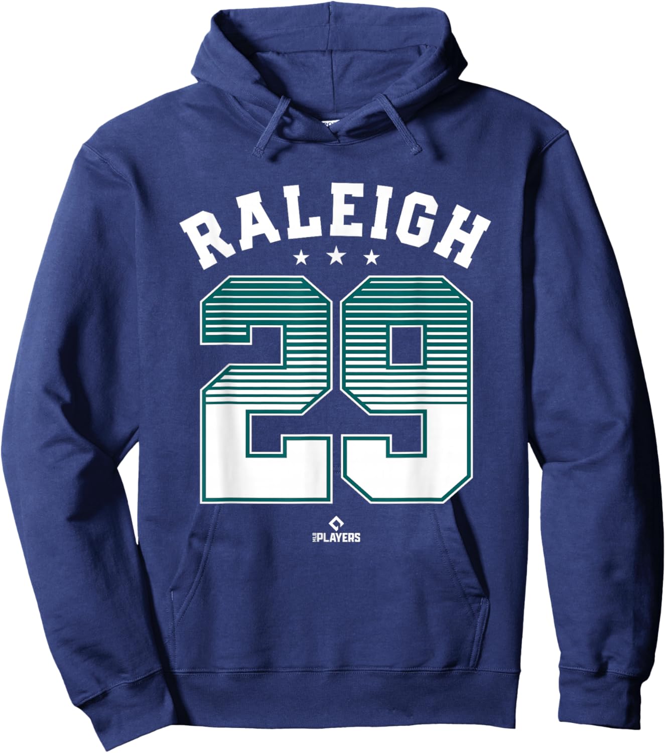 Cal Raleigh 29 Seattle MLBPA Hoodie - Hoodie | Navy