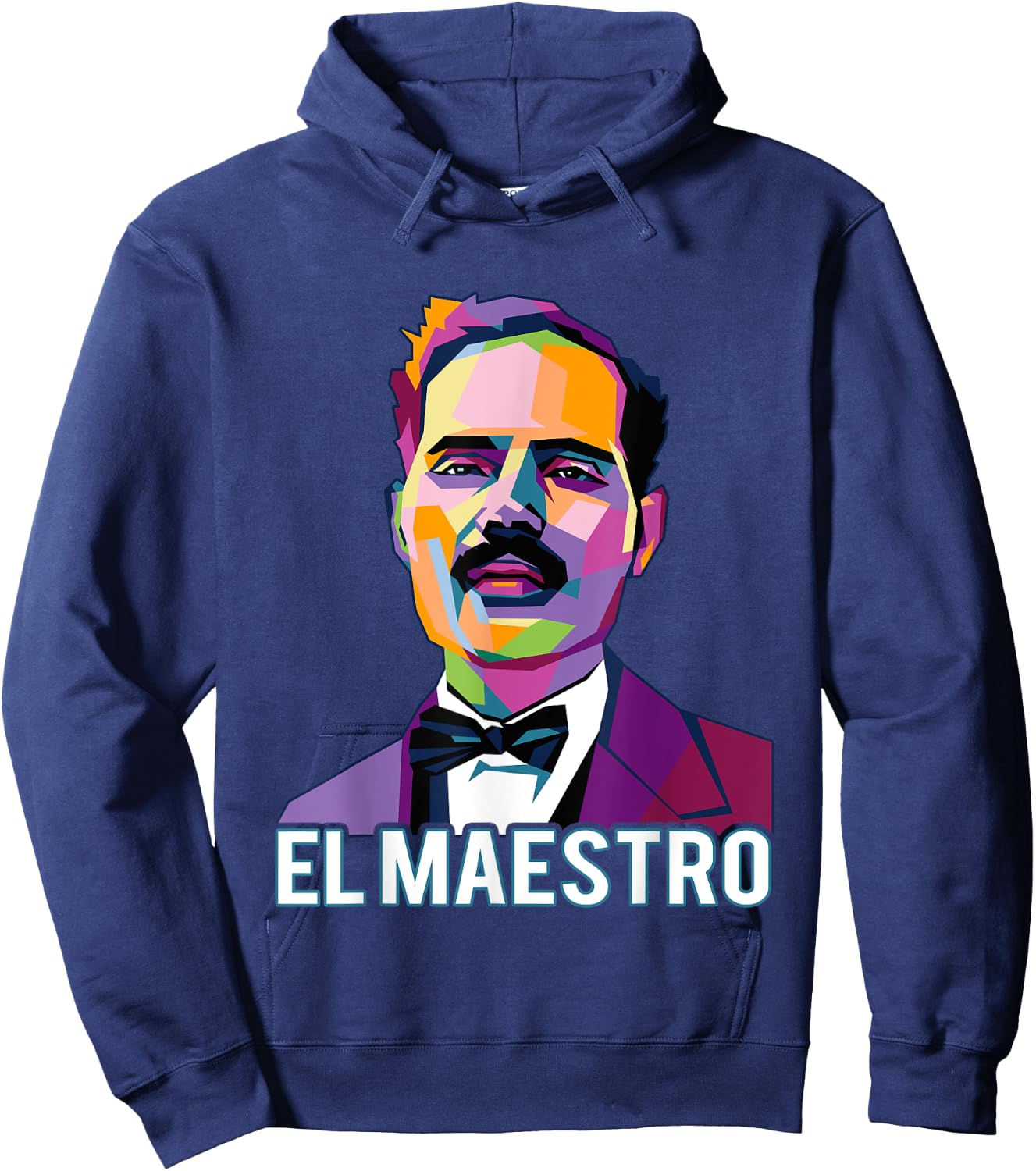 Pedro Albizu Campos Puerto Rico El Maestro Resiste Pop Art Hoodie - Hoodie | Navy