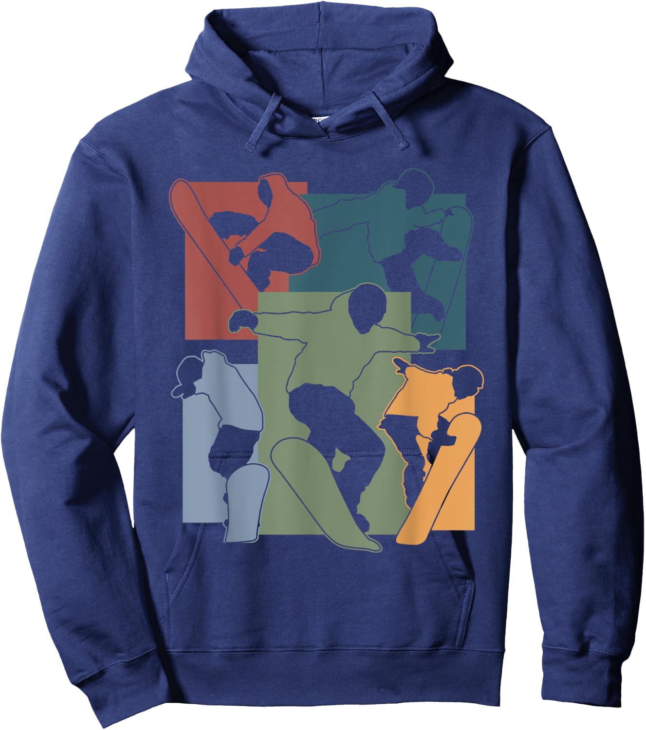 Funny Snowboarding Lover Snowboarder Winter Sports Snowboard Hoodie - Hoodie | Navy