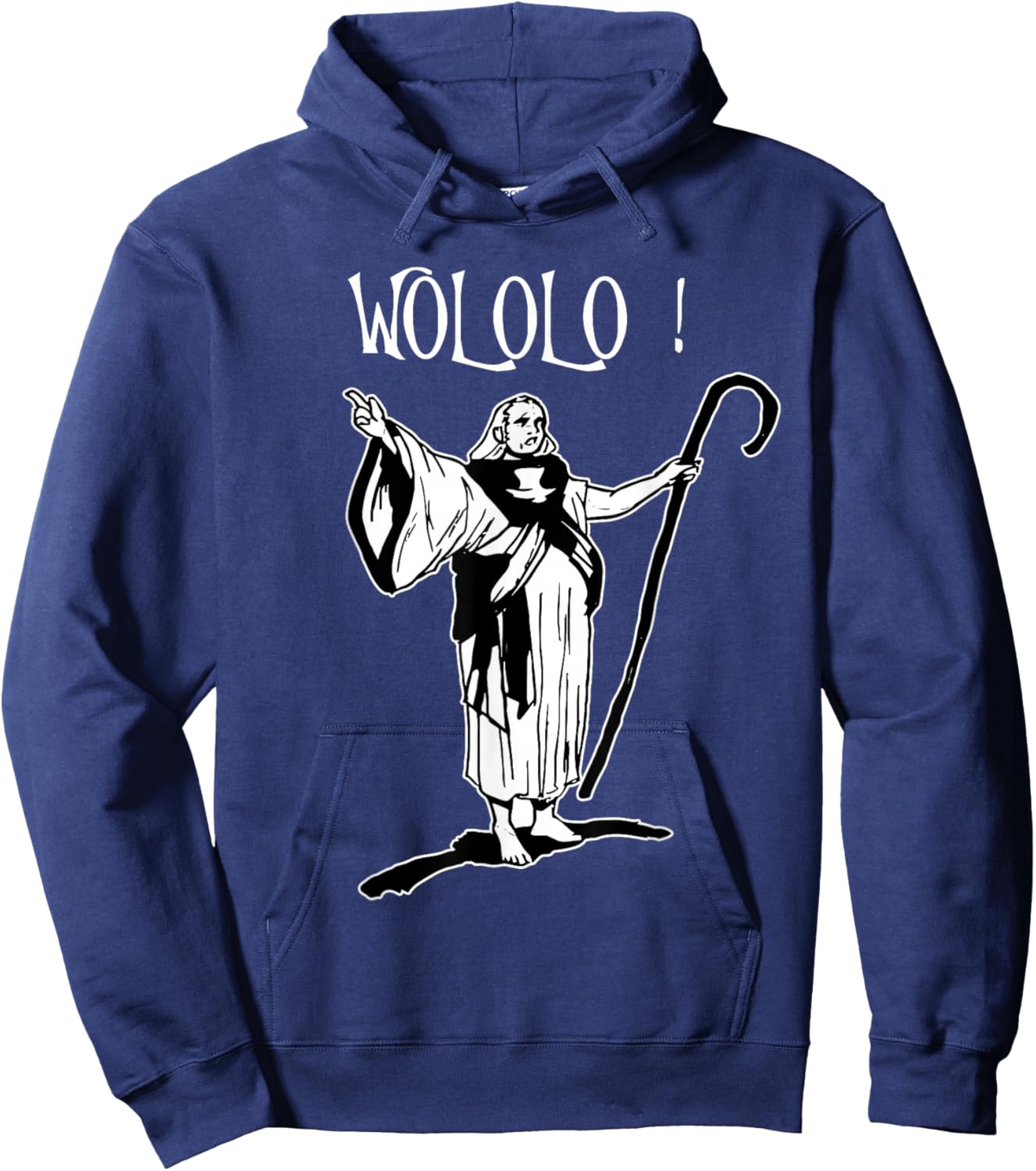 Geek for fans of the game Empire: Monk Age Wololo , Black, S Hoodie - Hoodie | Navy
