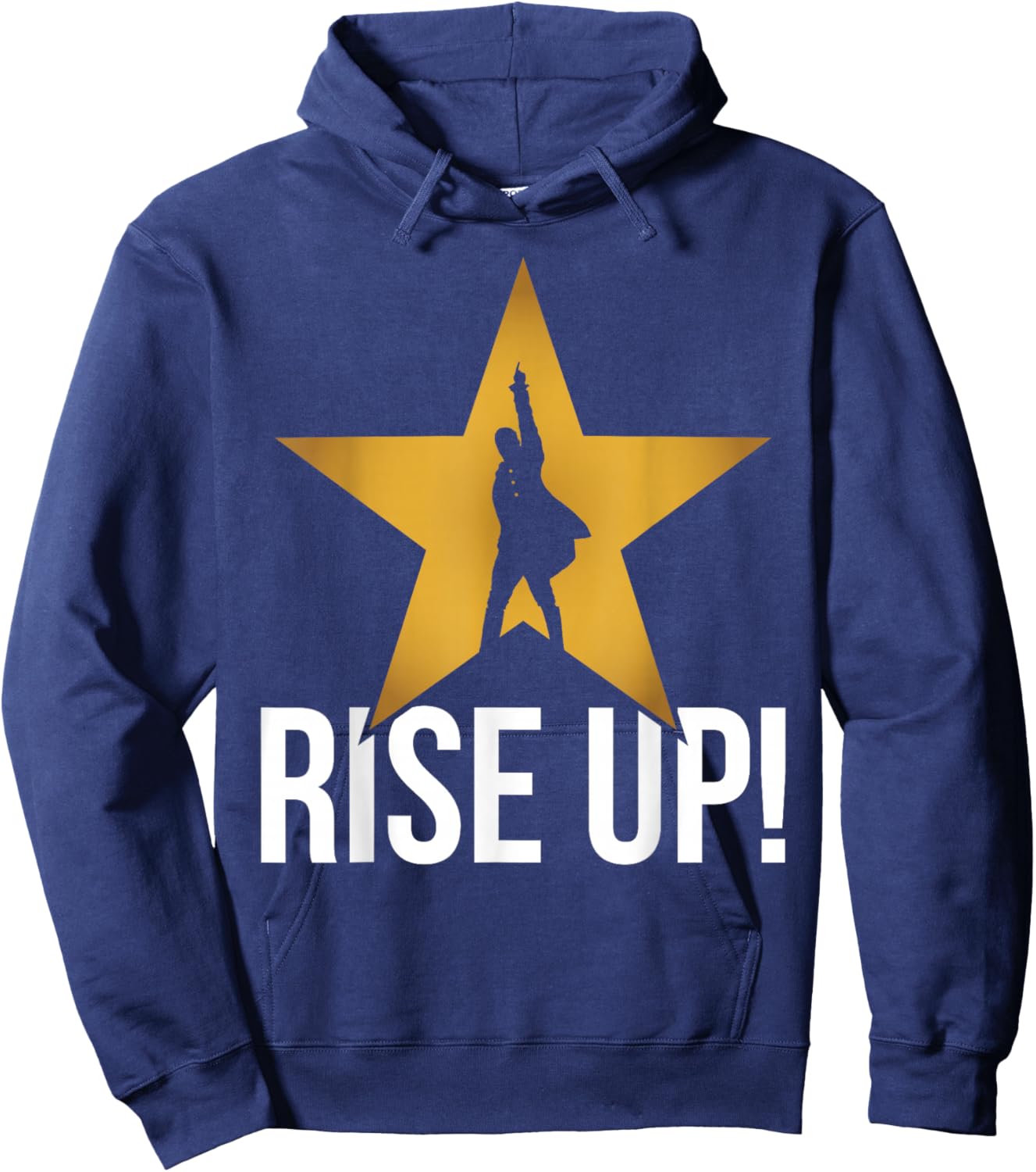 Rise Up Musical Theatre Nerd Musical Broadway Theater Geek Hoodie - Hoodie | Navy