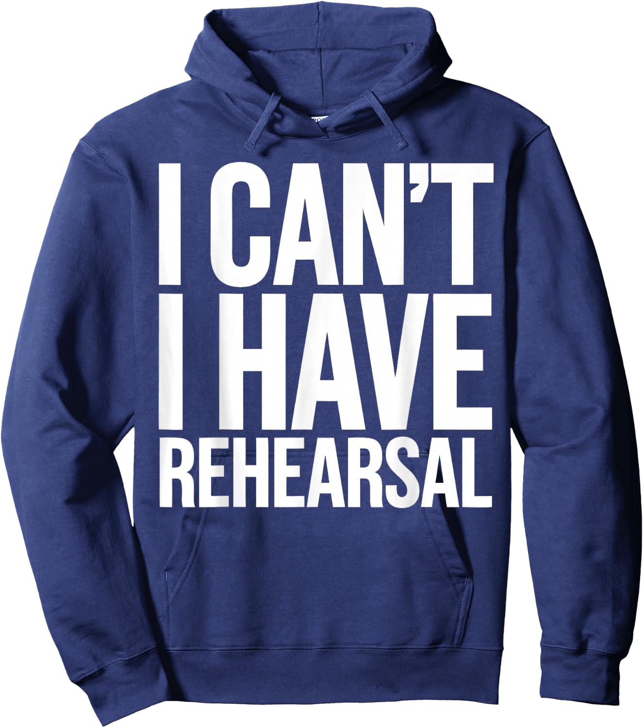 Stage Manager Thespian Rehearsal Funny Theatre Hoodie - Hoodie | Navy