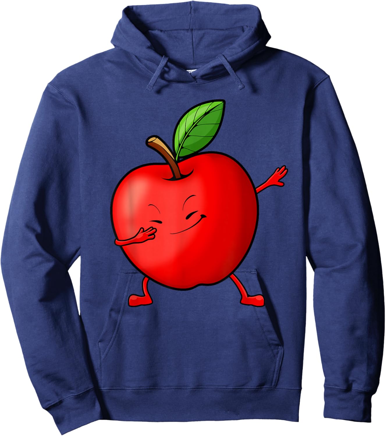 Apple Design For Boys Kids Toddler Fruit Apple Picking Apple Hoodie - Hoodie | Navy