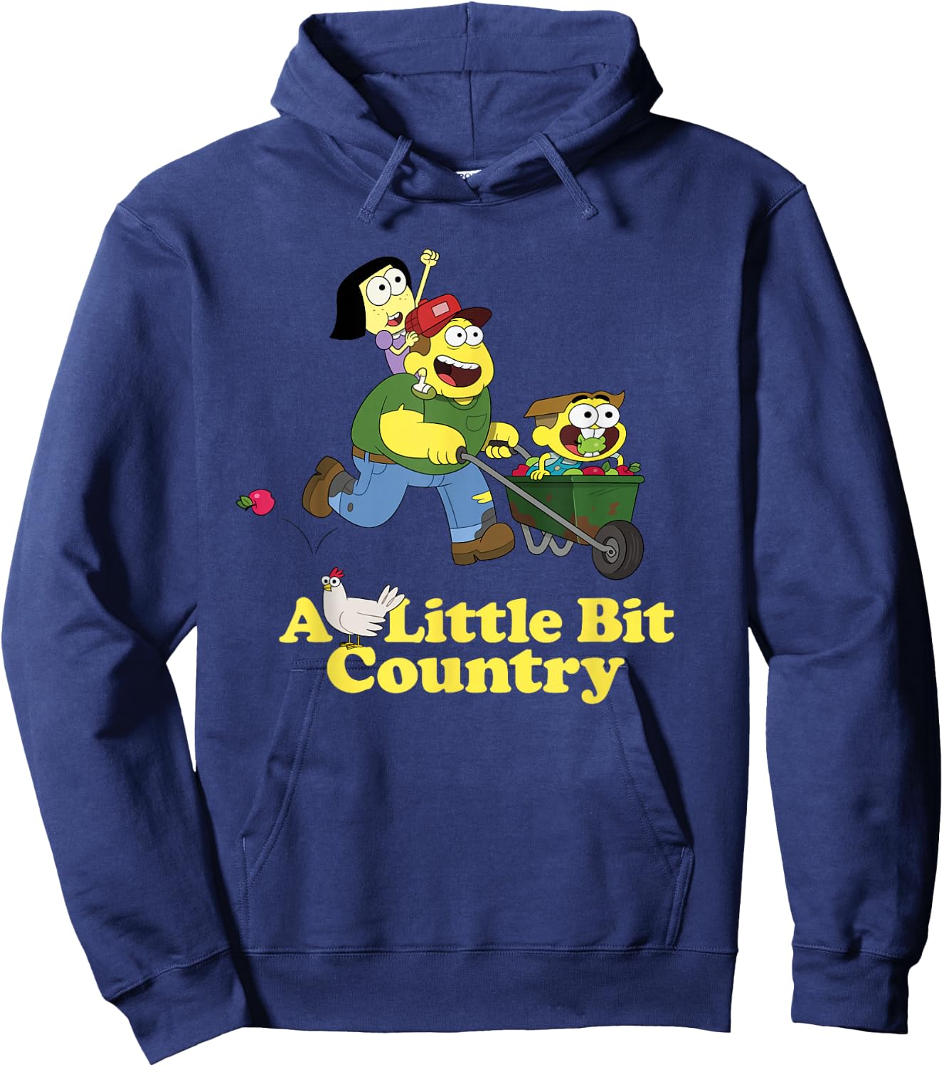 Disney Channel Big City Greens A Little Bit Country Hoodie - Hoodie | Navy