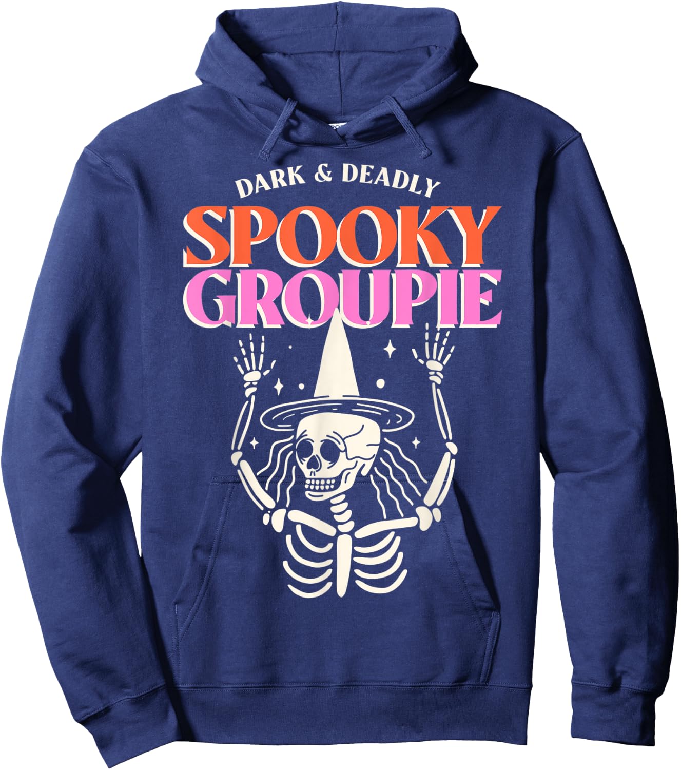 Spooky Groupie Funny Halloween Easy Costume Hoodie - Hoodie | Navy